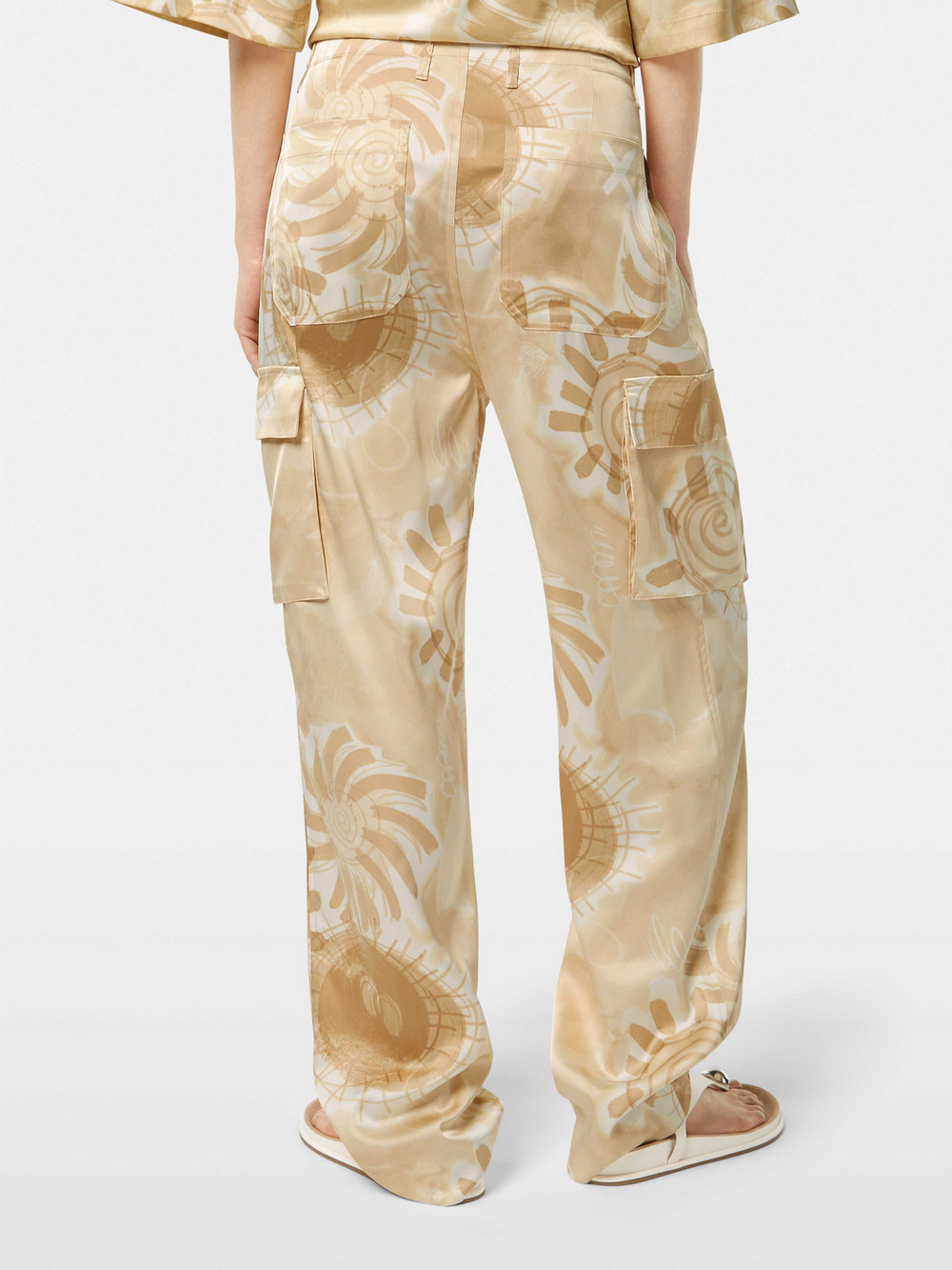 Maison Scotch - Faye High Rise Pant - Abstract Sun Sand