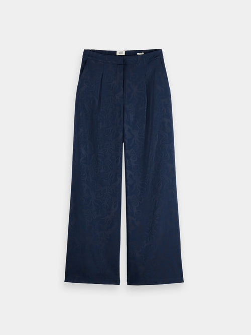 Maison Scotch - Eleni Wide Fit Pant - Sky Captain