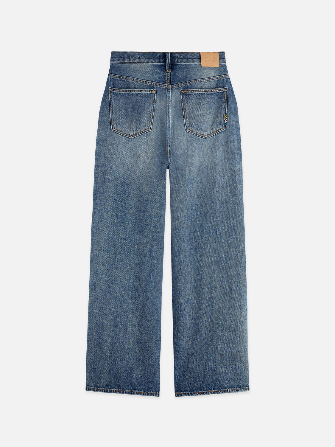 Maison Scotch - The Deep Low Rise Wide Leg Jean - The Cosmico