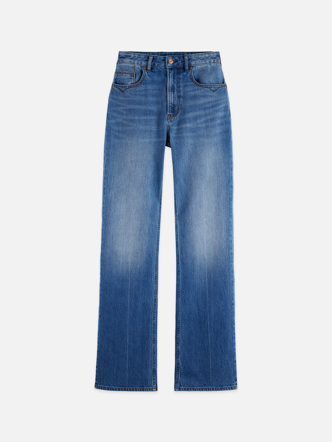 Maison Scotch - The Glow Bootcut Jean - Texas Sun