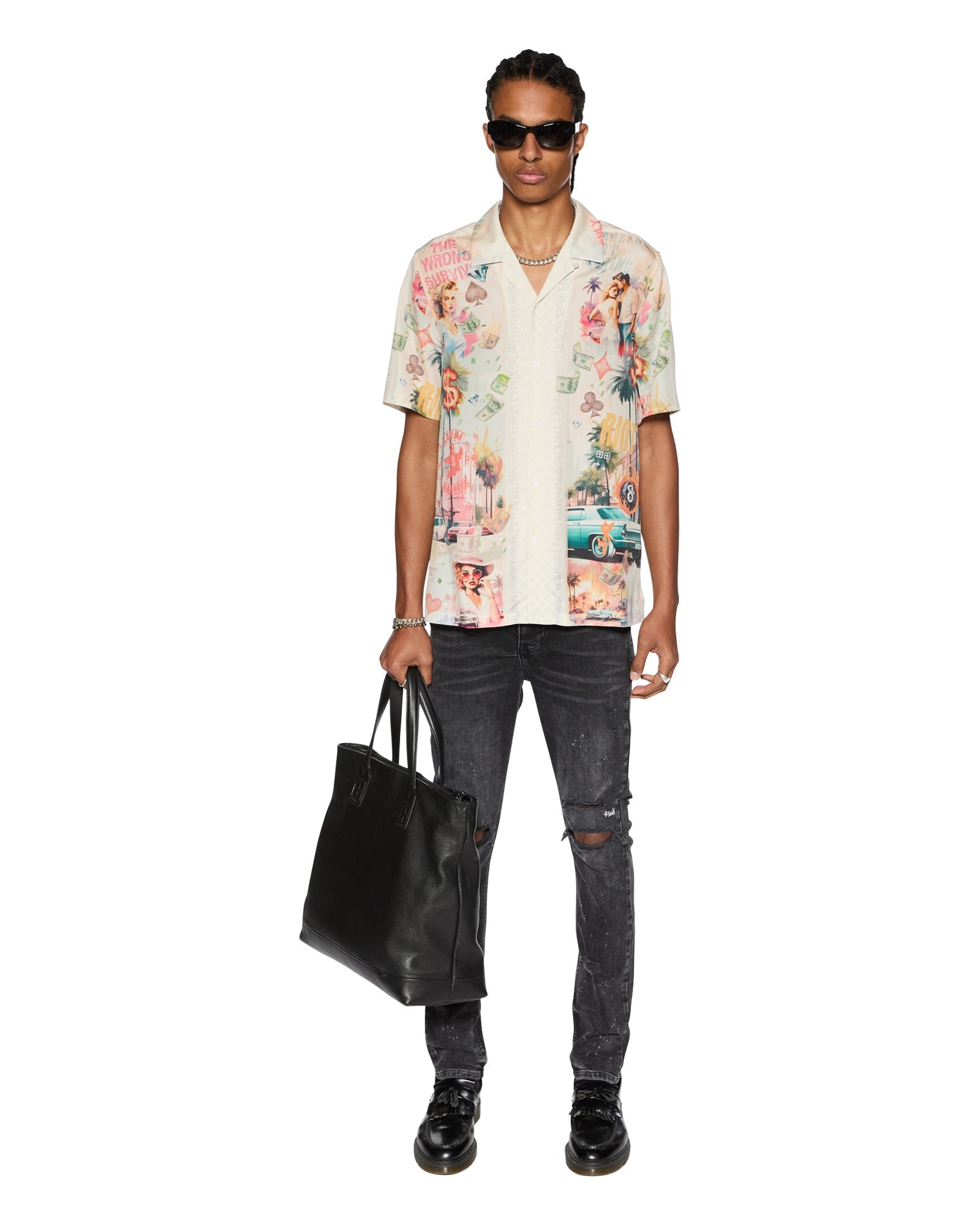 Ksubi - World Order Resort SS Shirt - Multi