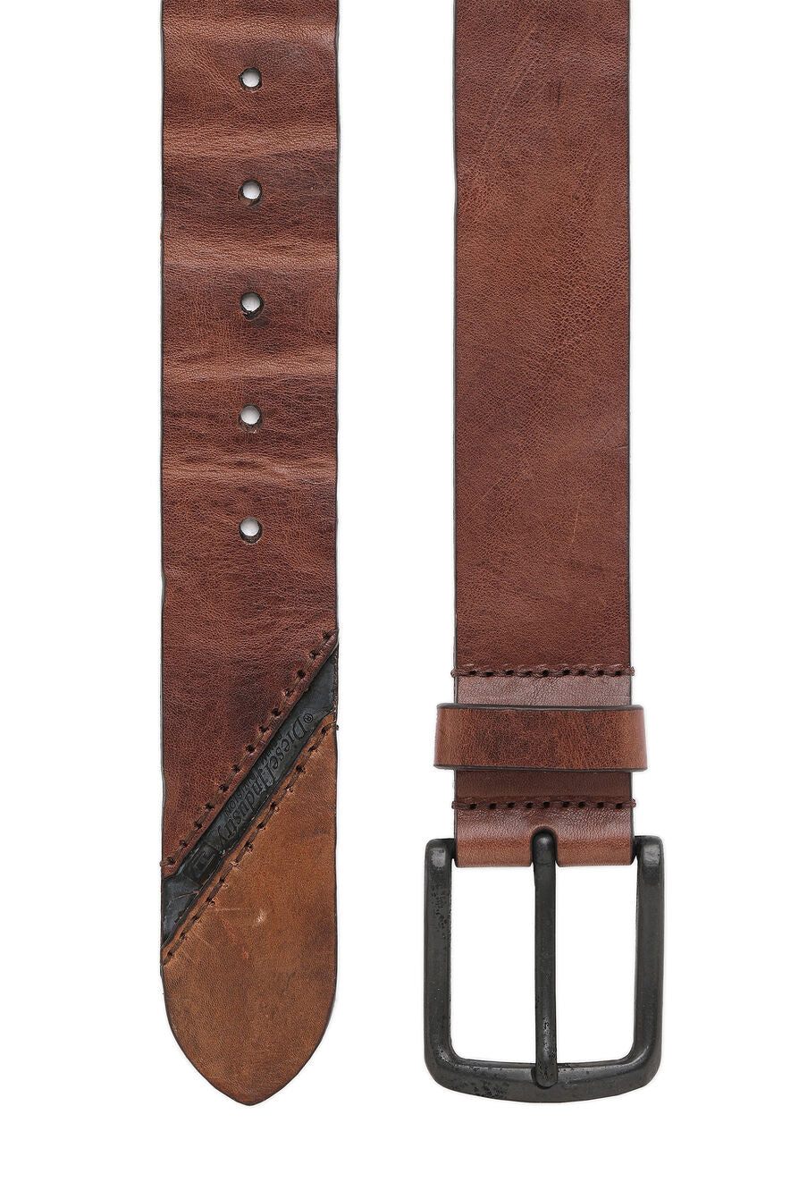 Diesel - B-Line Leather Belt - Brown