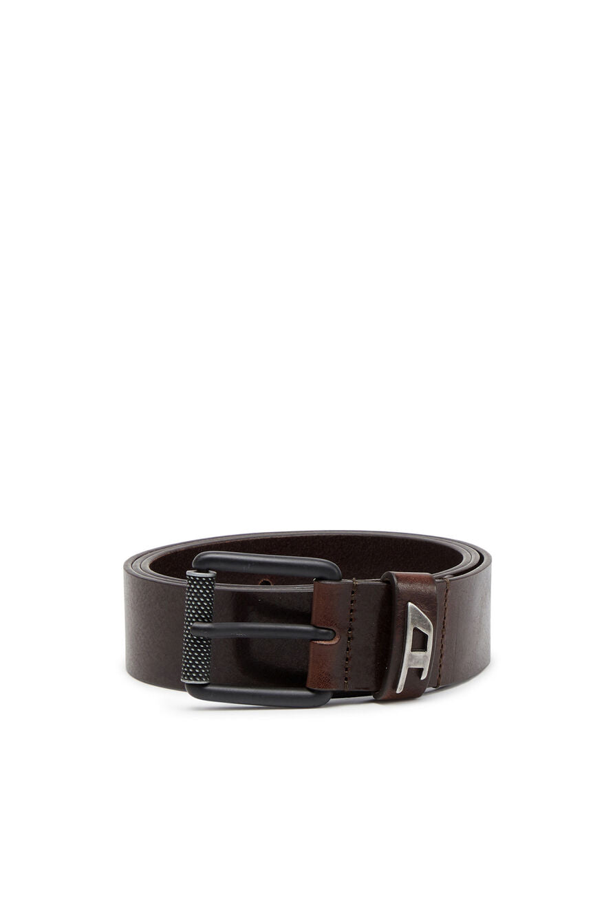 Diesel - B-Dave II Leather Belt - Brown