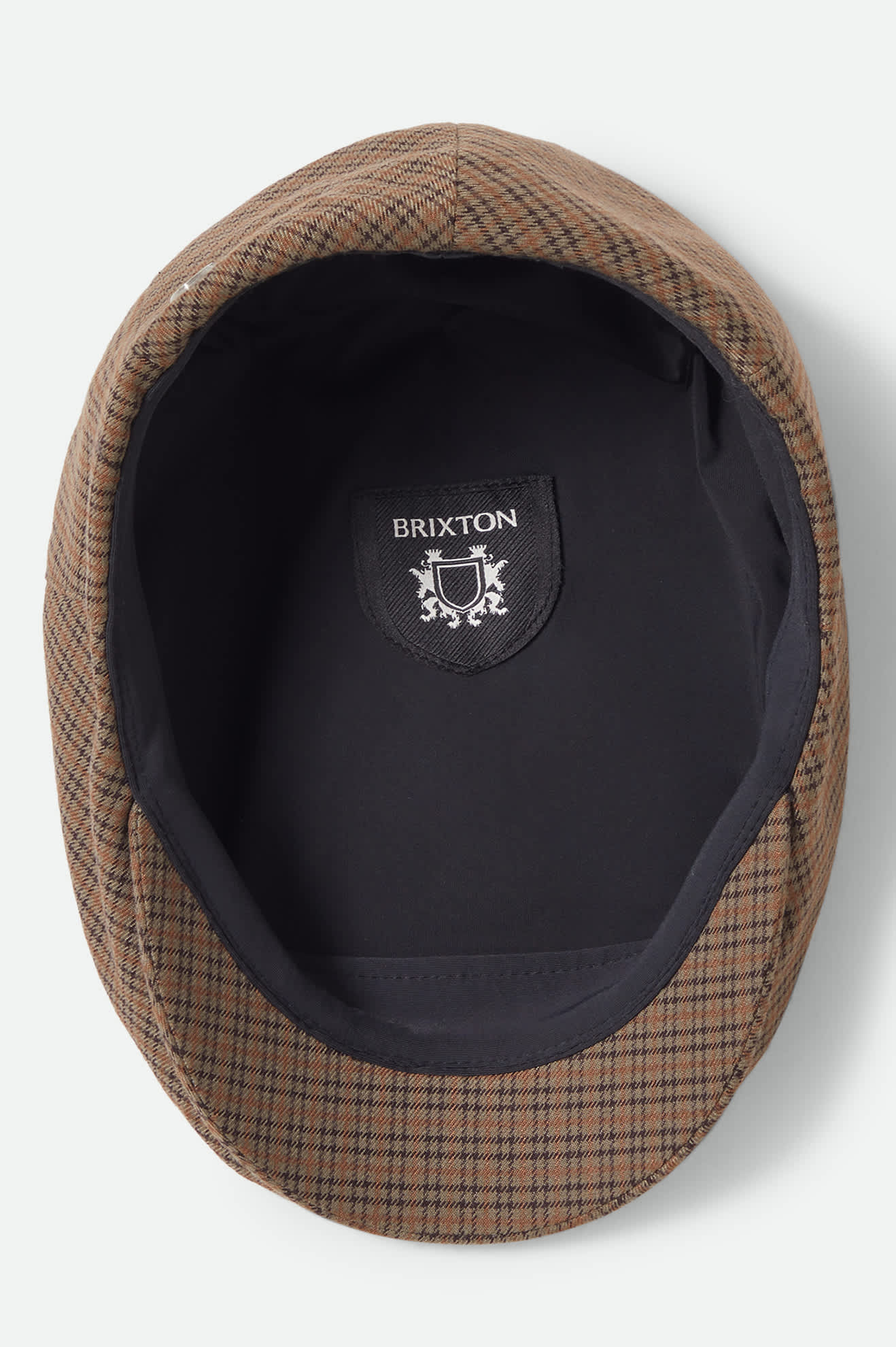 Brixton - Hooligan Lightweight Snap Cap - Grey/Brown/Gold