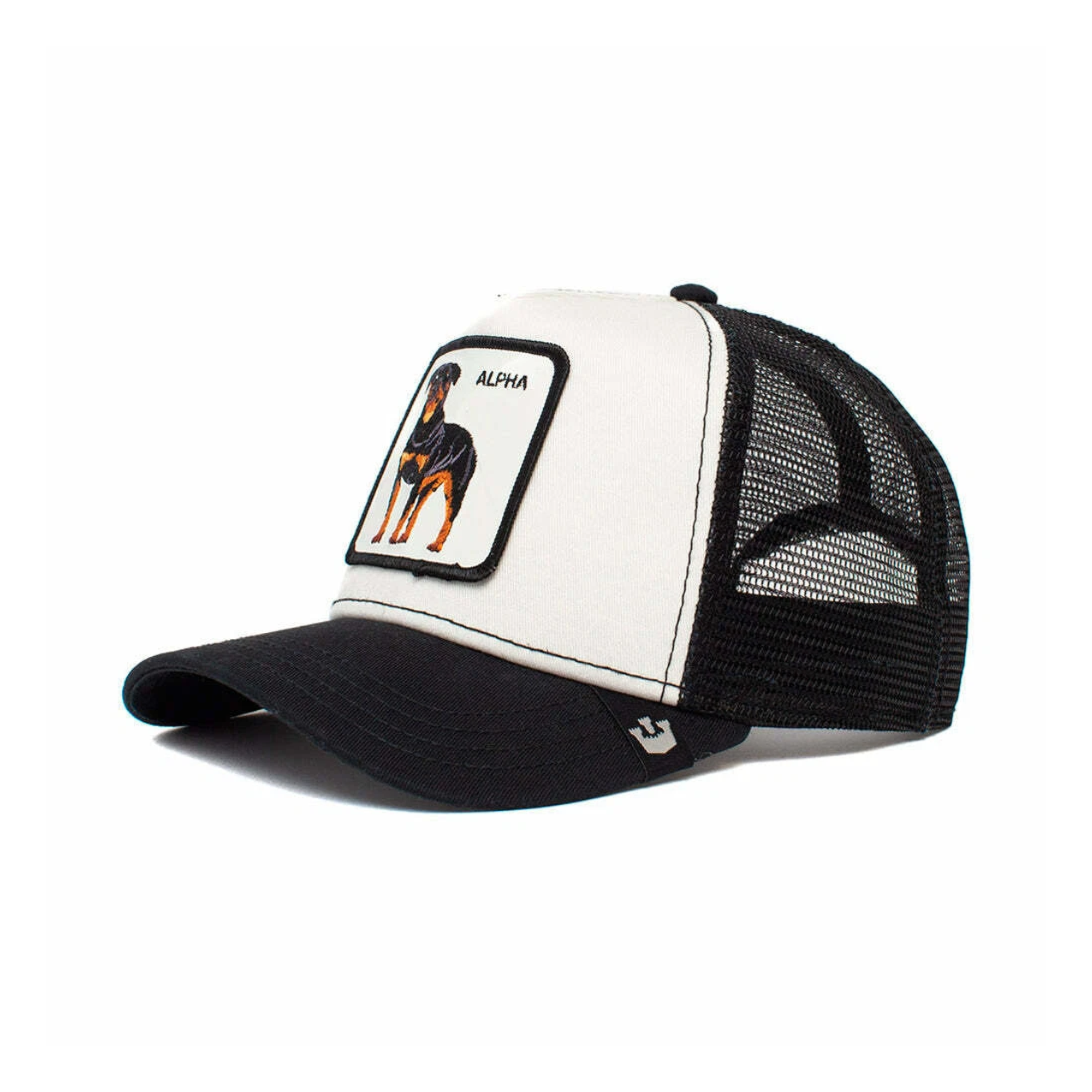 Goorin Bros - Alpha Dog Trucker Cap - Black/White