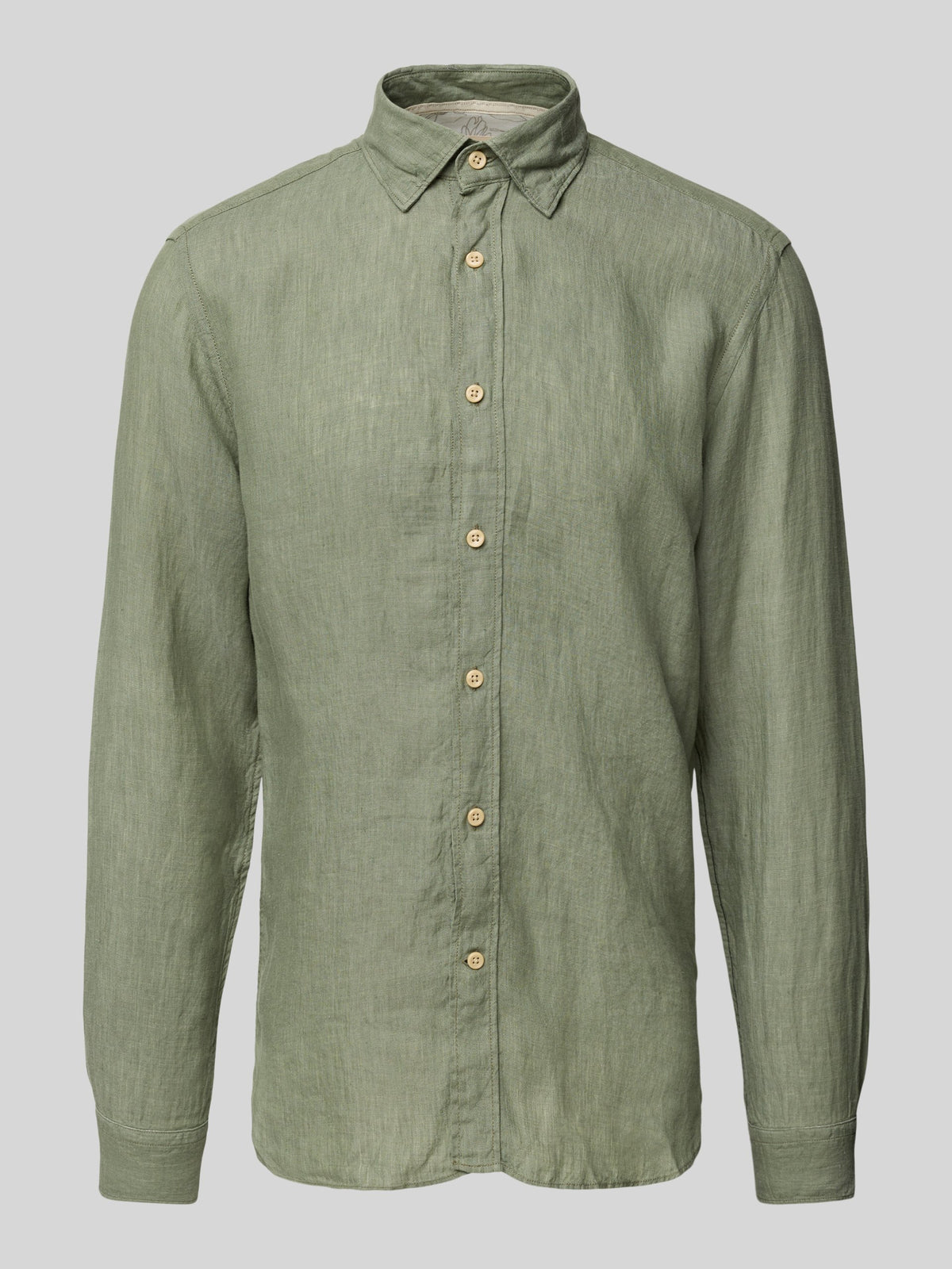 Fil Noir - Roma Shirt - Khaki Linen