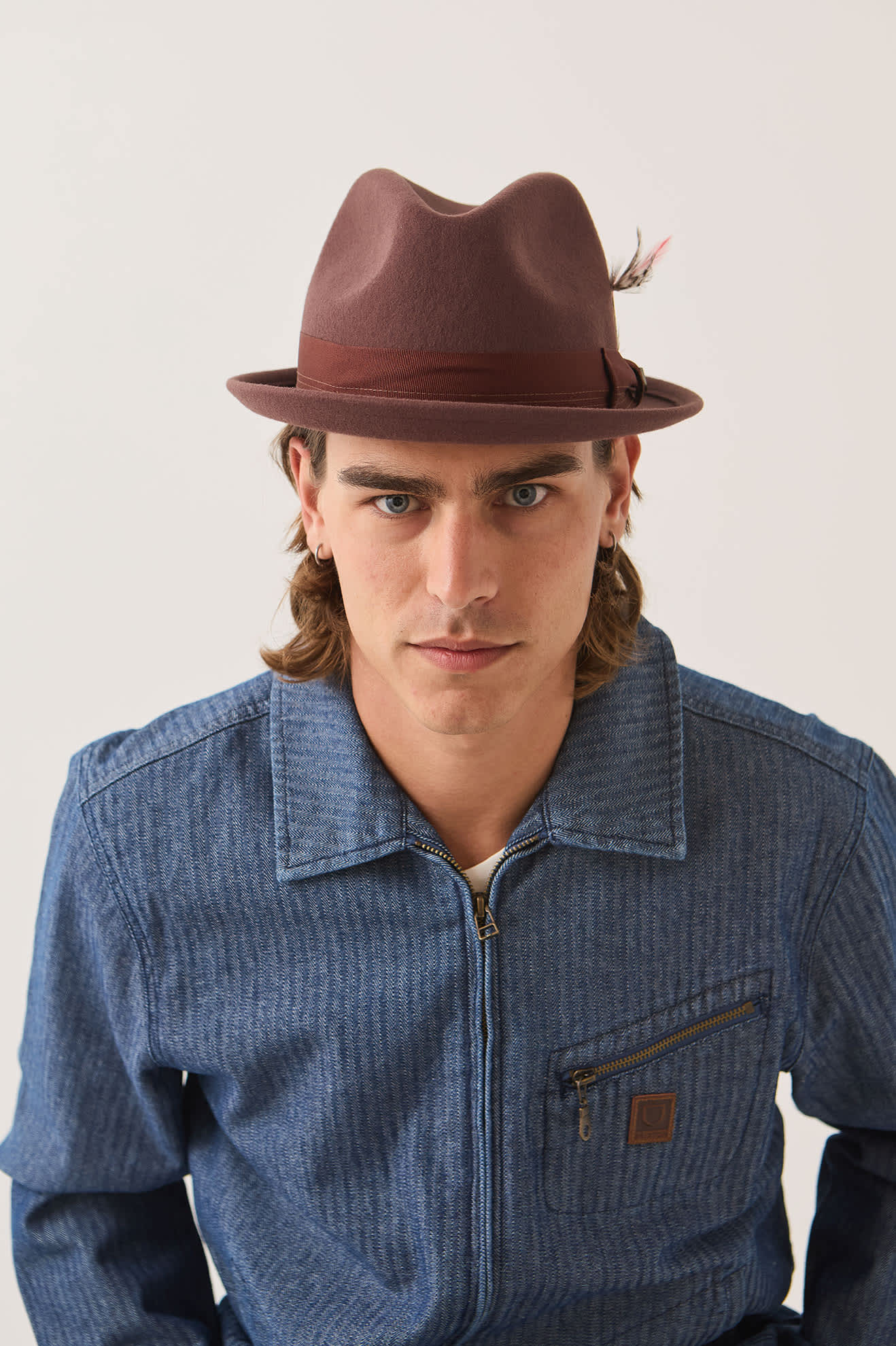 Brixton - Gain Fedora - Chesnut
