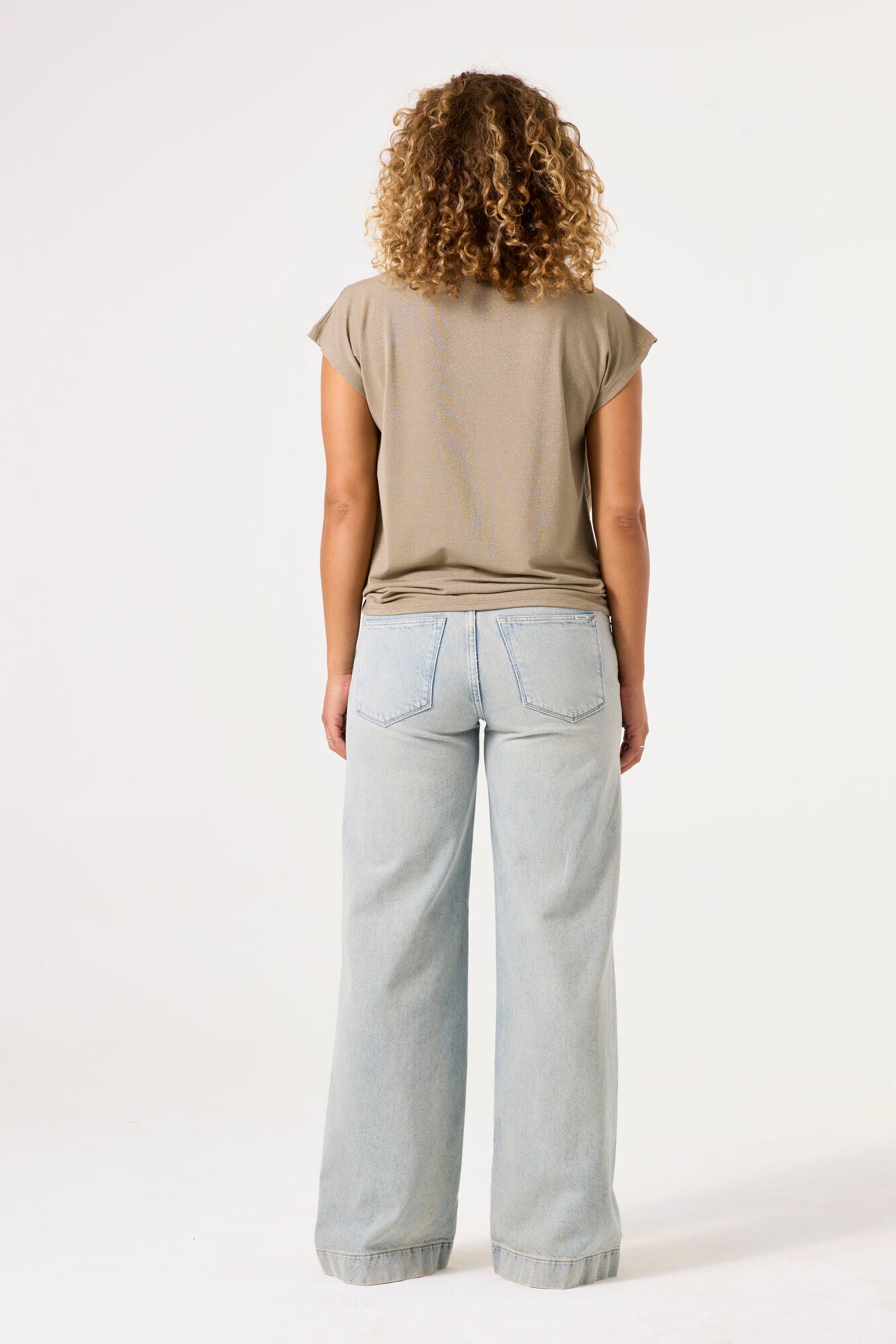 Garcia - Subtle Glitter Tee - Summer Olive