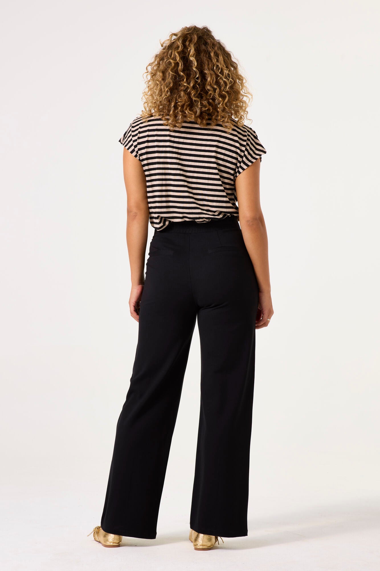 Garcia - Striped Tee - Black