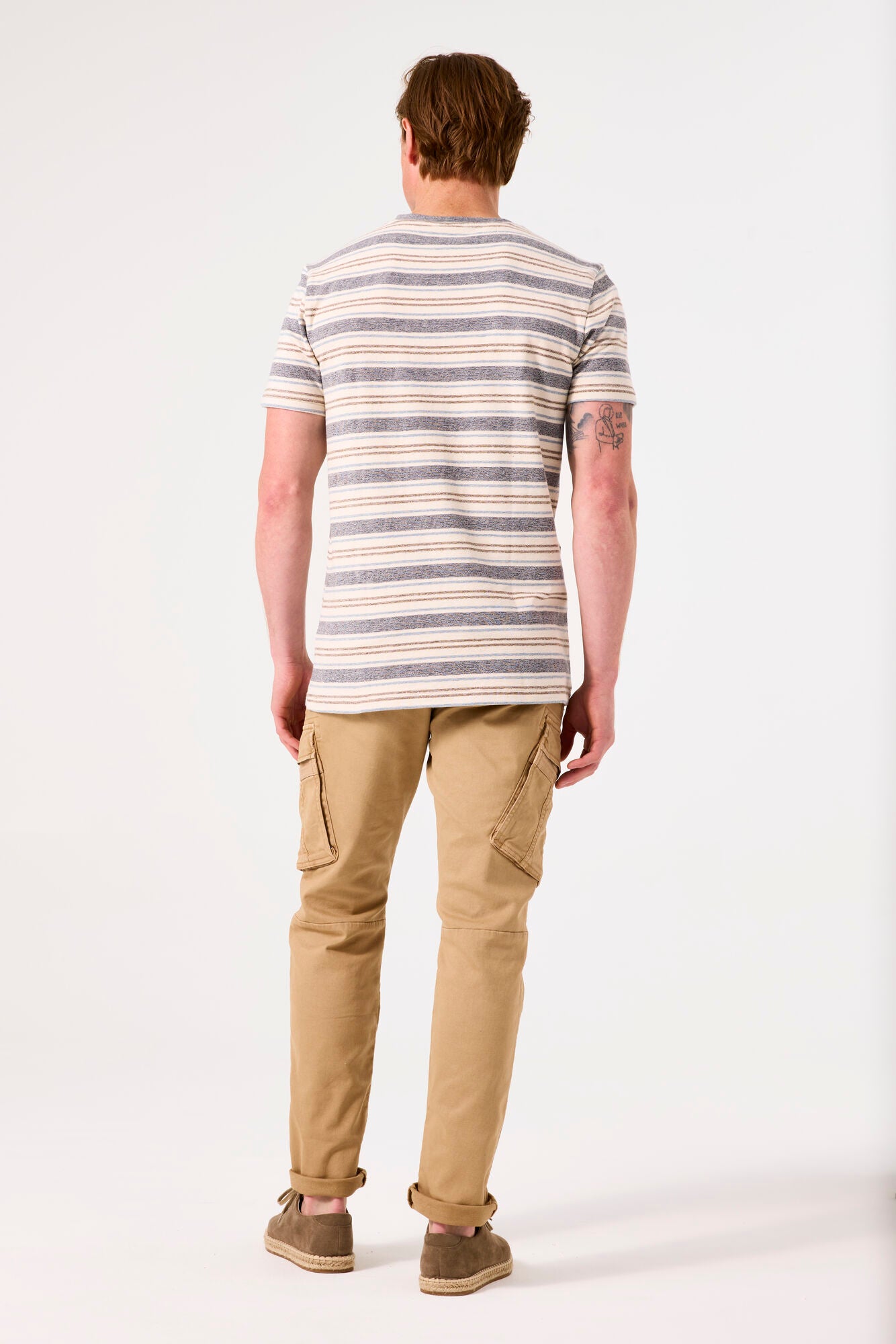 Garcia - Striped Tee - Slate