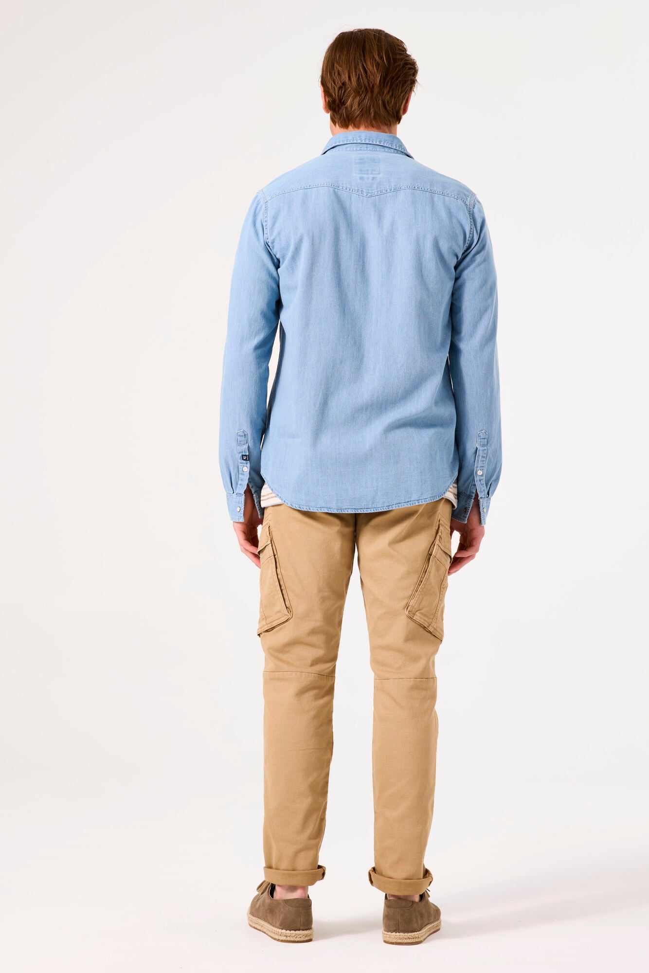 Garcia - Western Denim LS Shirt - Light Used