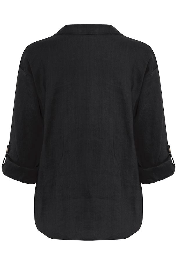 Pulz - Luca LS Shirt - Black Beauty