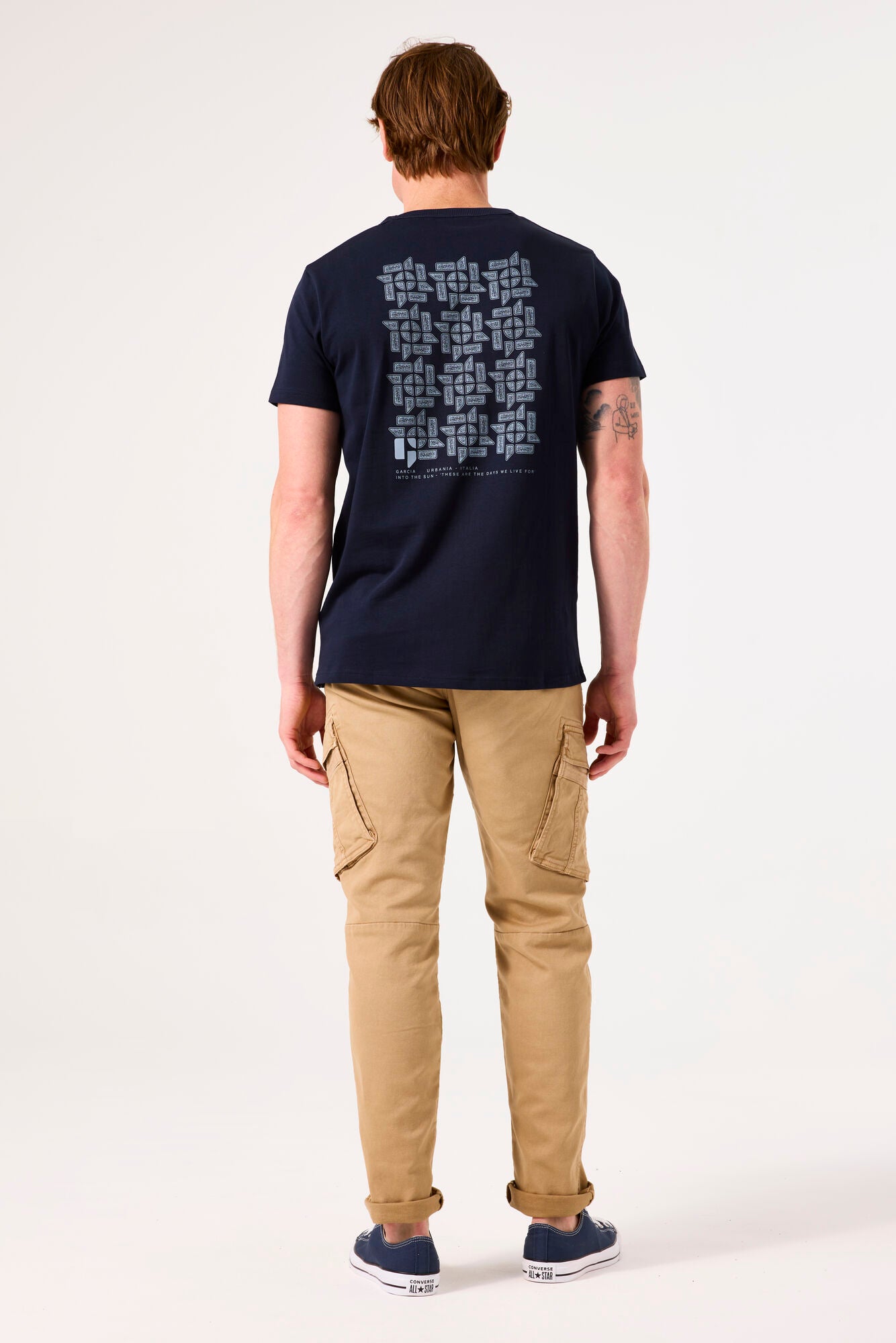 Garcia - Urbania Print Tee - Deep Ink