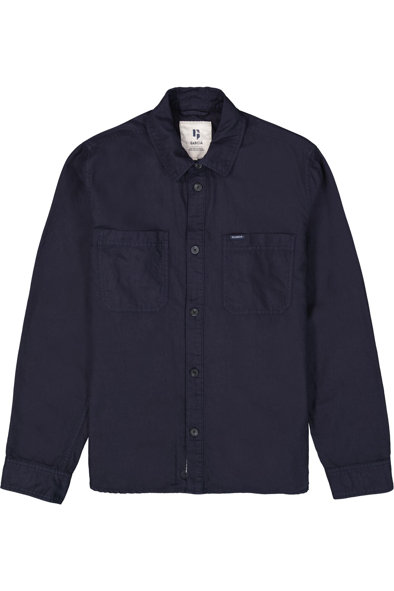 Garcia - Chest Pocket Overshirt - Deep Ink