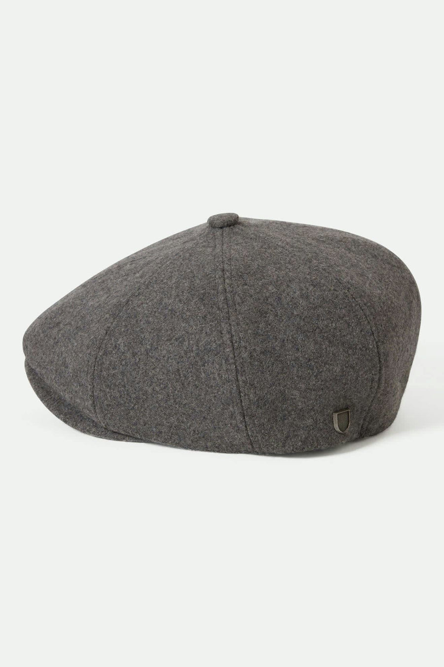 Brixton - Brood Flannel Snap Cap - Dark Heather Grey/Washed Navy