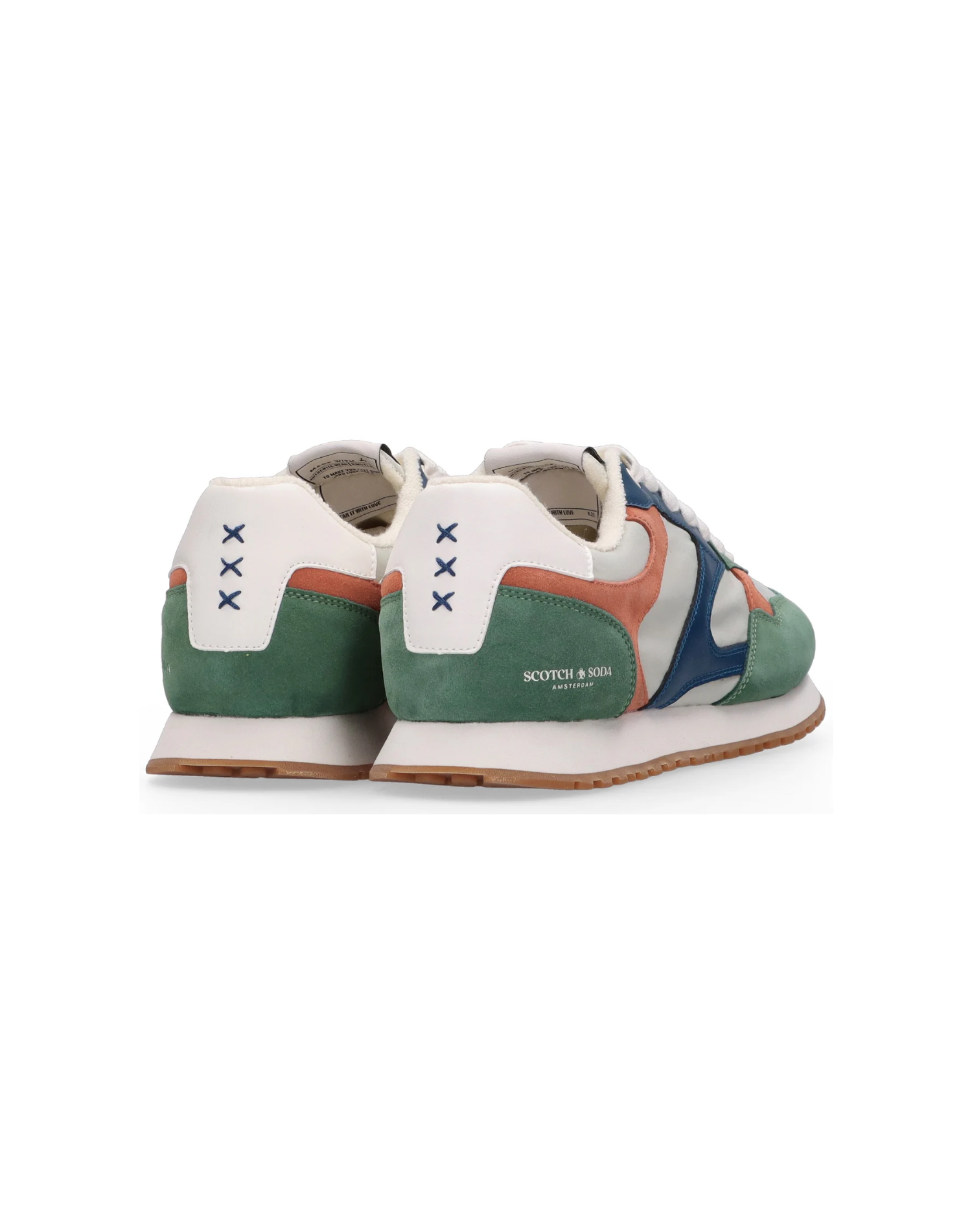 Scotch & Soda - Cleave 1A Sneaker - Green/White/Blue