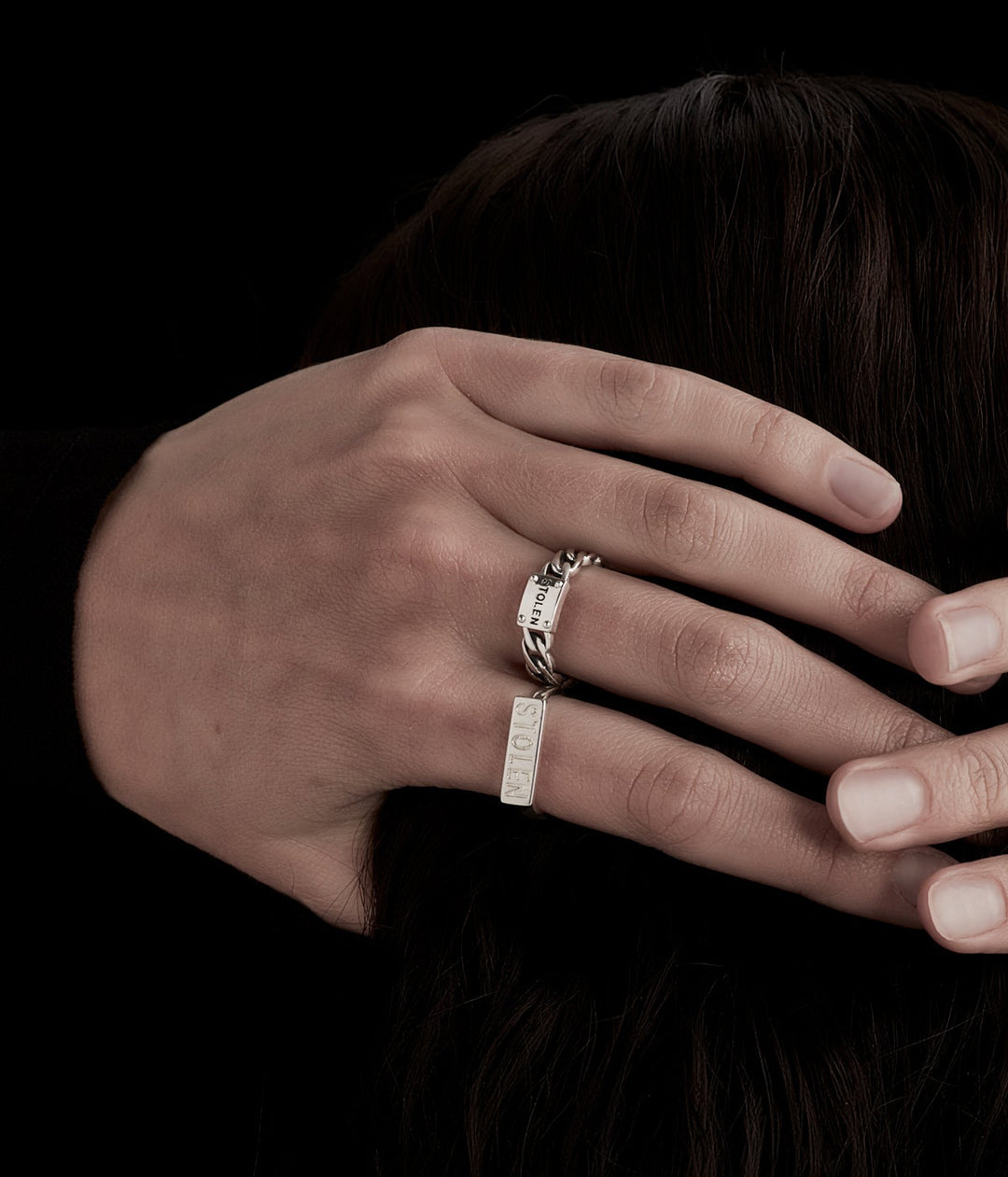 Stolen Girlfriends Club - Curb Ring Slim - Silver