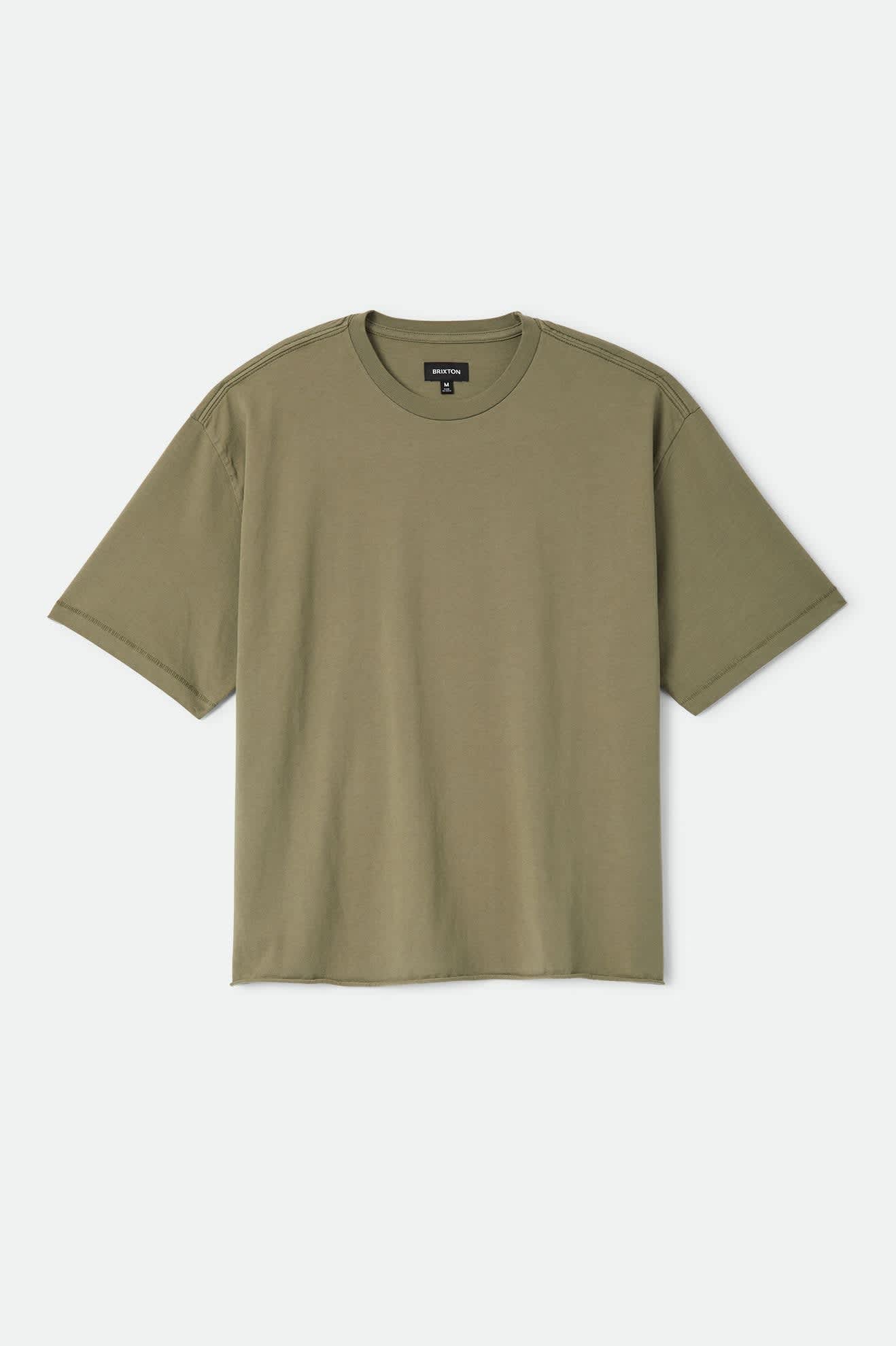 Brixton - Baseline Relaxed Tee - Olive Surplus Vintage Wash