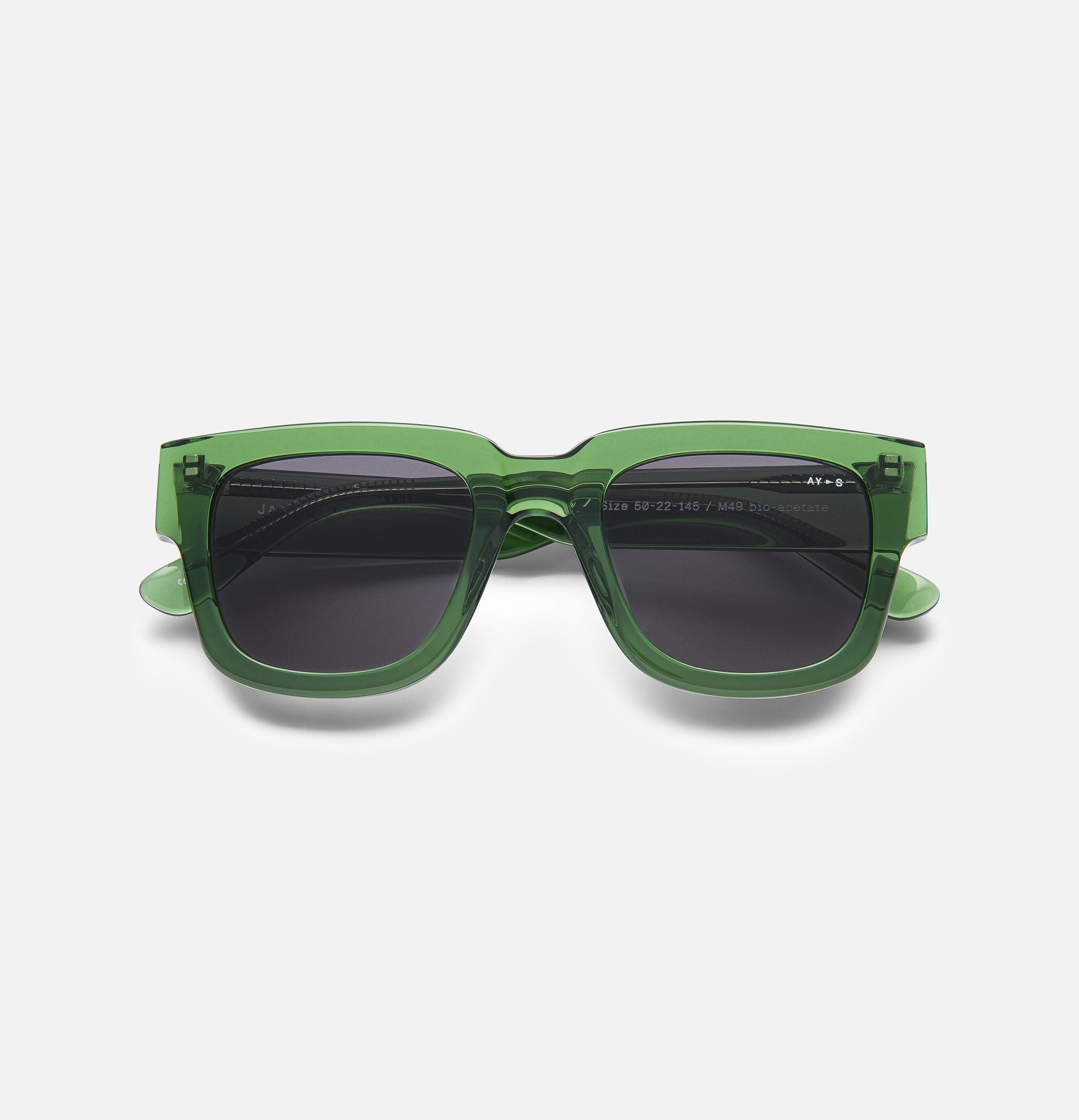 James Ay - Dandy Sunglasses - Transparent Forest