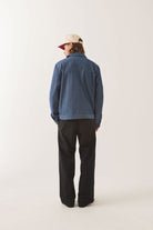 Brixton - Mechanic Garage Zip Jacket - Indigo Herringbone