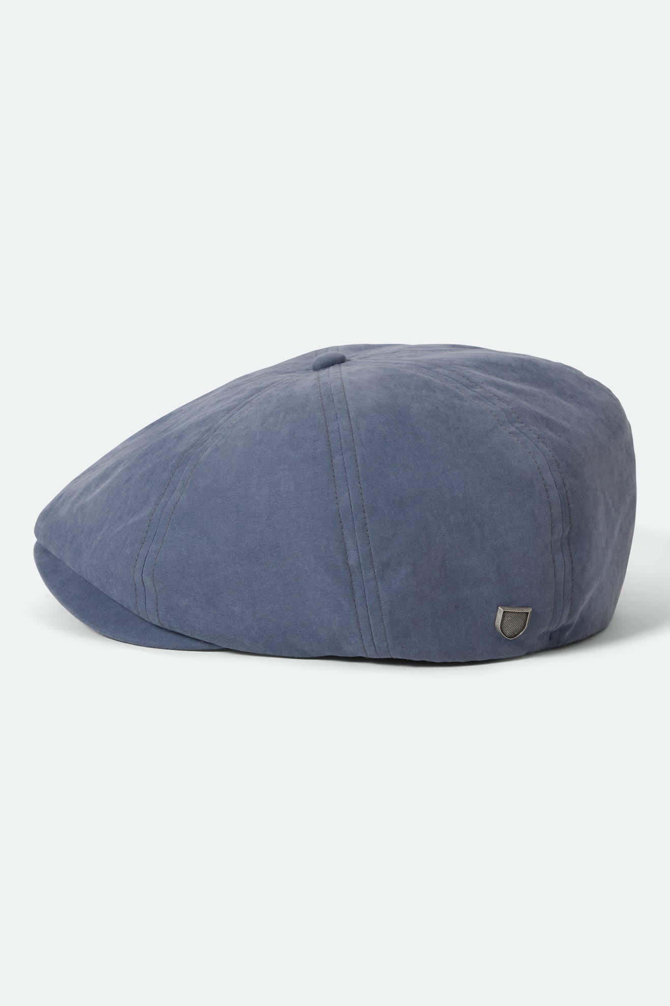 Brixton - Brood Snap Cap - Slate Blue Brushed Satin