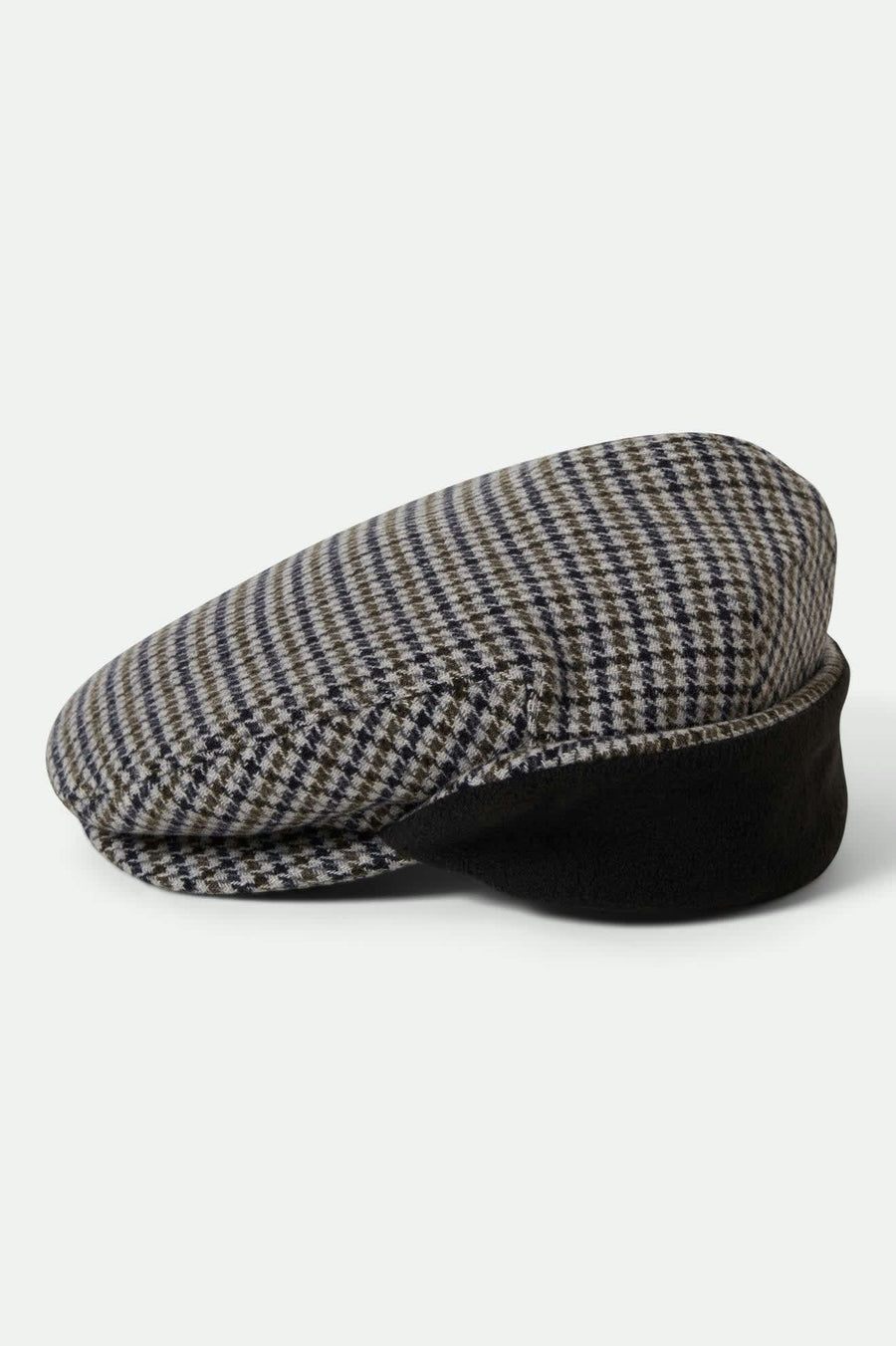 Brixton - Hooligan Earflap Snap Cap - Black/Grey/Charcoal