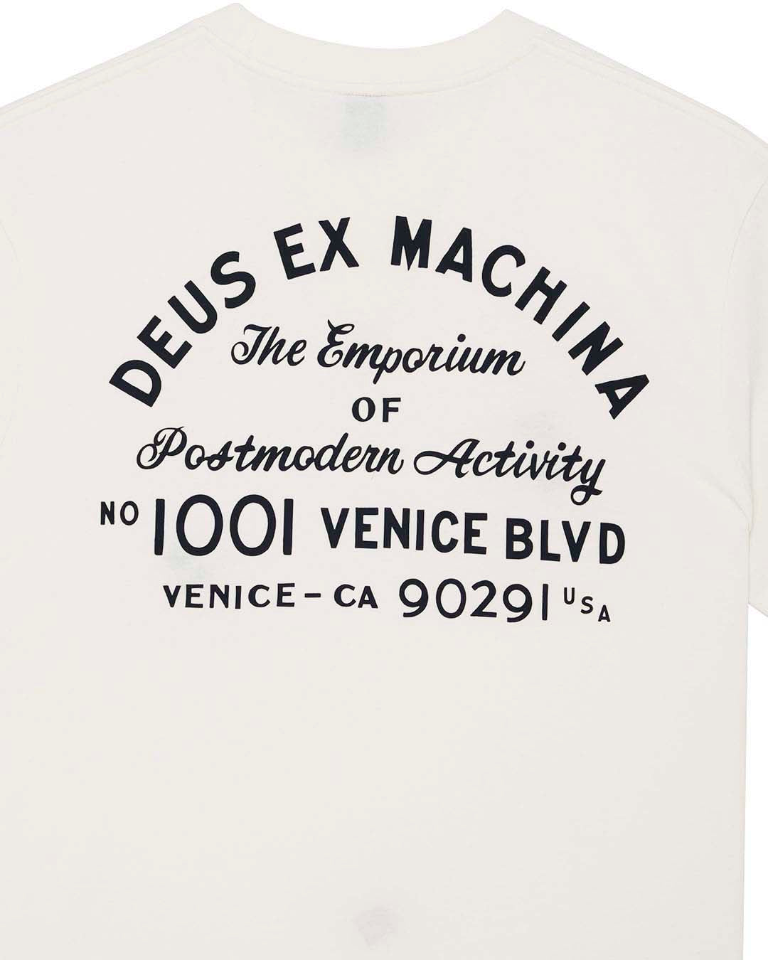 Deus - Emporium Niner Tee - Pristine White