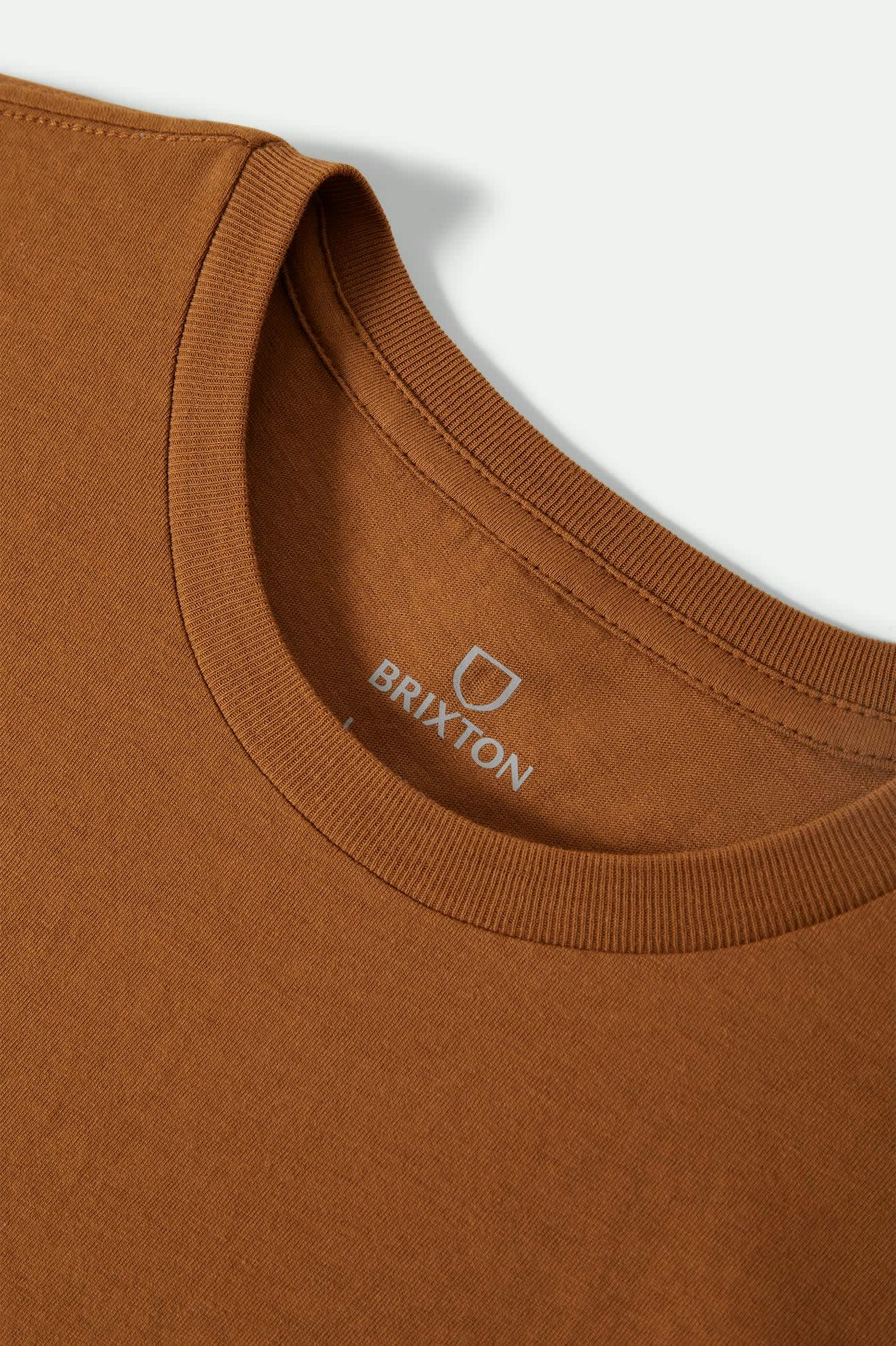 Brixton - Basic Tailored Tee - Washed Copper