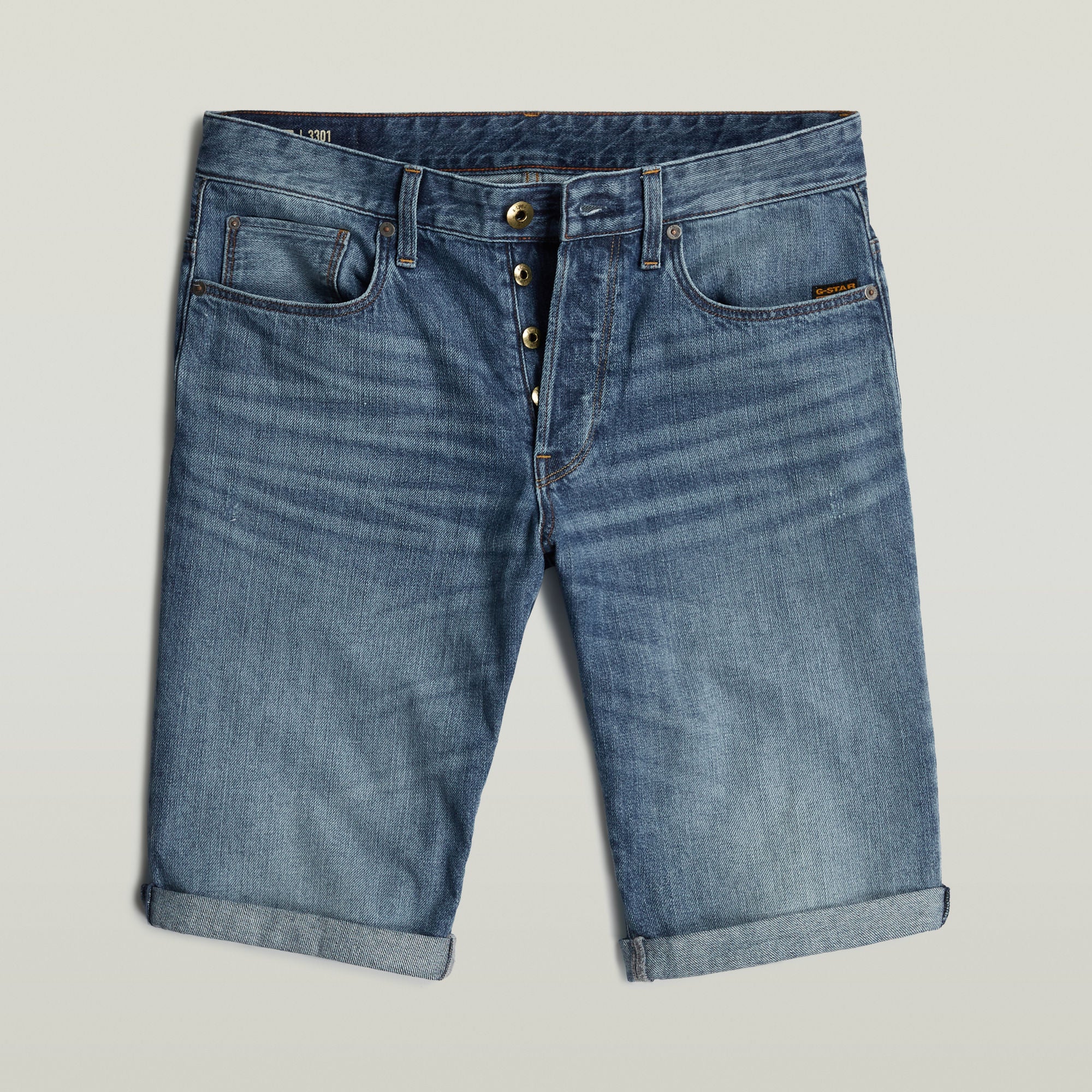 G-Star Raw - 3301 Short - Medium Aged