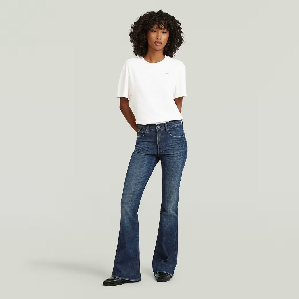 G-Star Raw - 3301 Flare Jean - Antique Faded Atlas