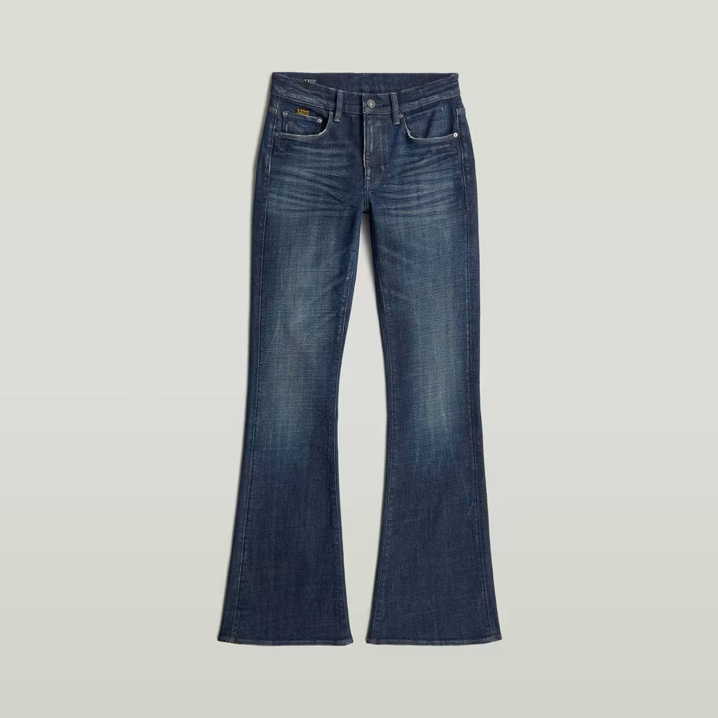 G-Star Raw - 3301 Flare Jean - Antique Faded Atlas