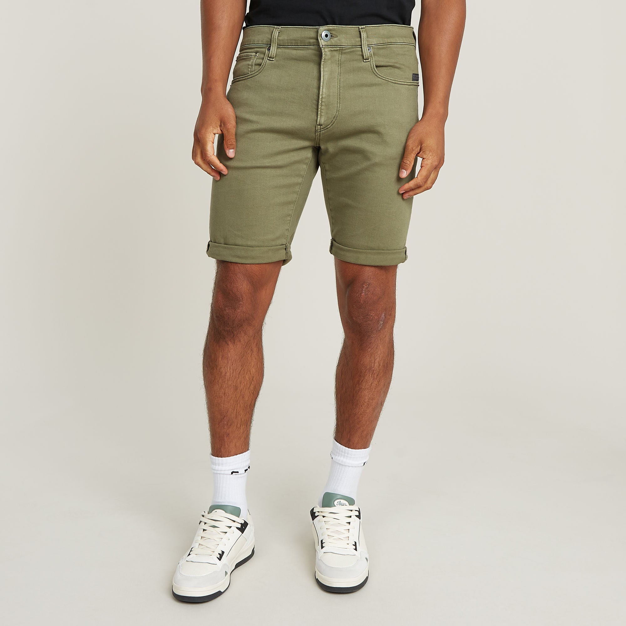 G-Star Raw - 3301 Slim Short - Faded Shamrock GD