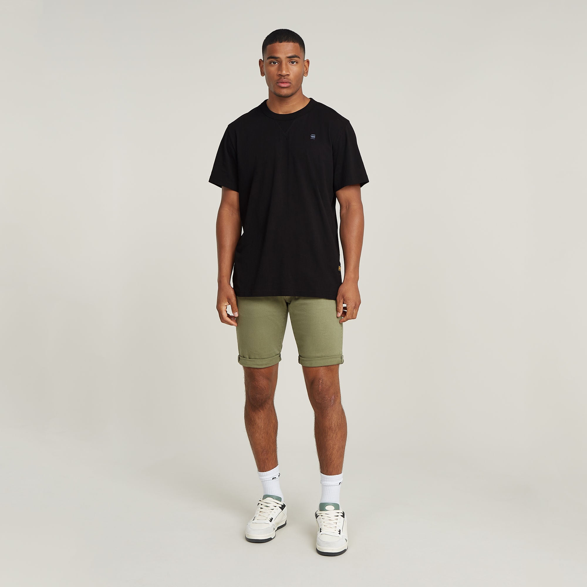 G-Star Raw - 3301 Slim Short - Faded Shamrock GD