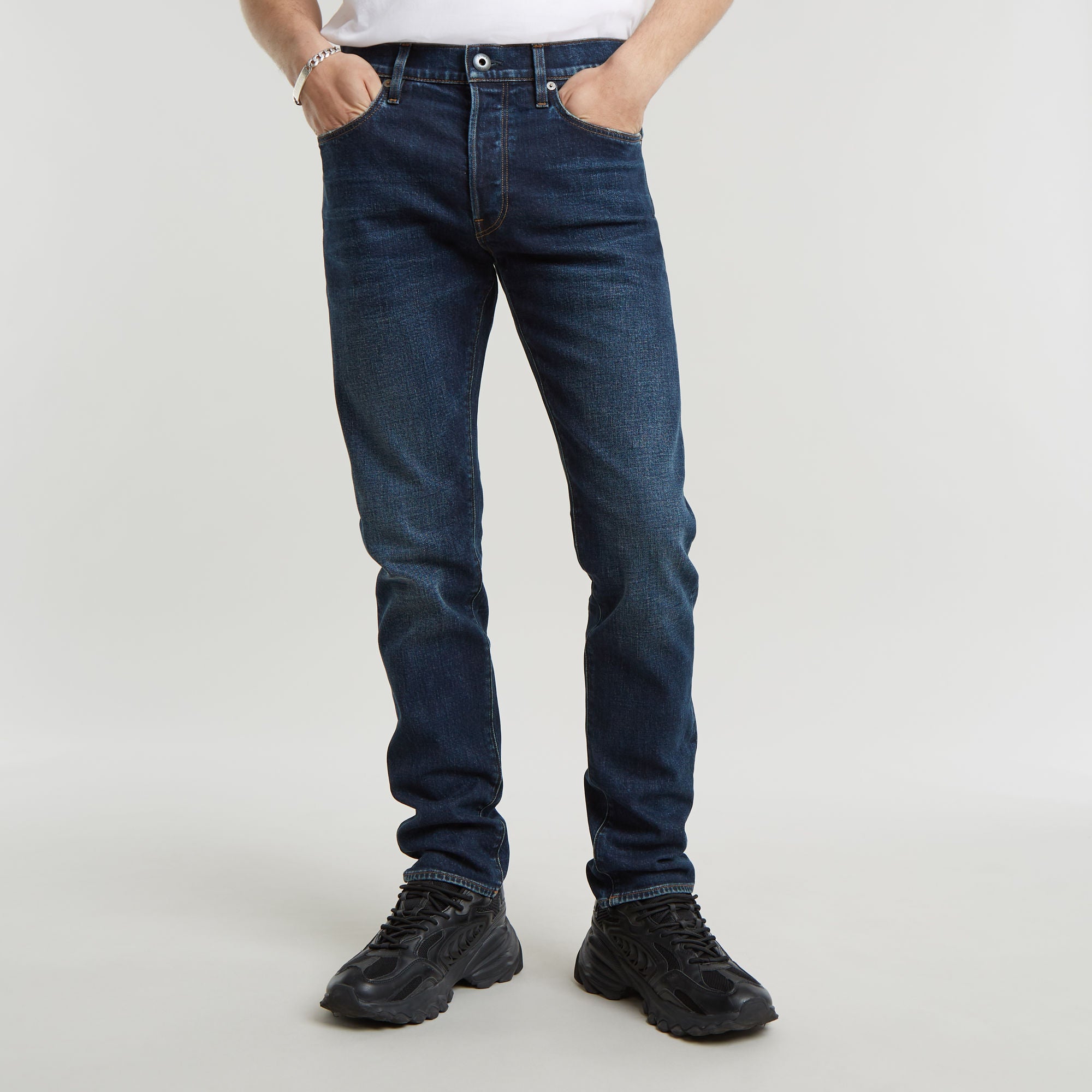 G-Star Raw - 3301 Slim Jean - Worn In Dusk Blue