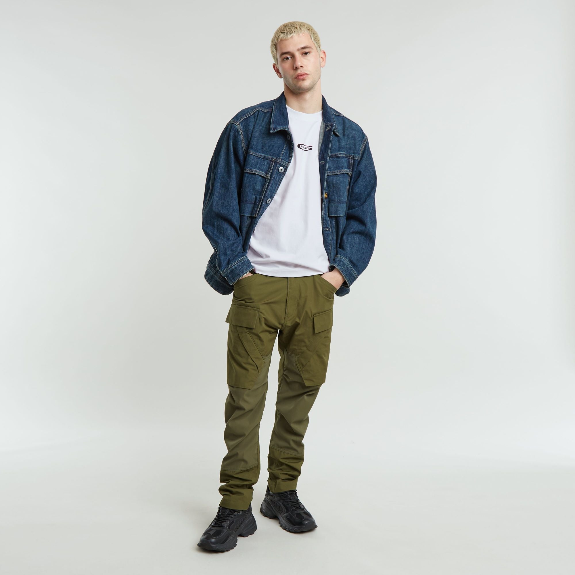 G-Star Raw - 3D Regular Tapered Cargo Pant 3.0 - Dark Moss