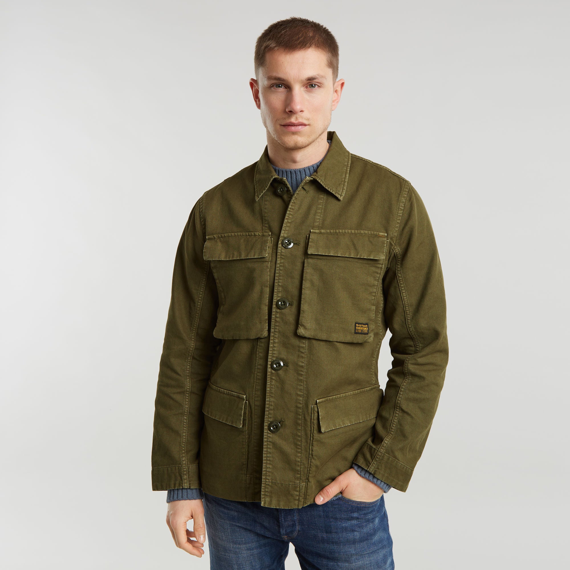 G-Star Raw - 4 Pocket Overshirt - Shadow Olive GD