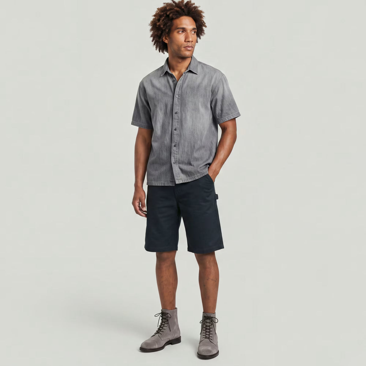 G-Star Raw - 5-Pocket Relaxed Bermuda Short - Salute