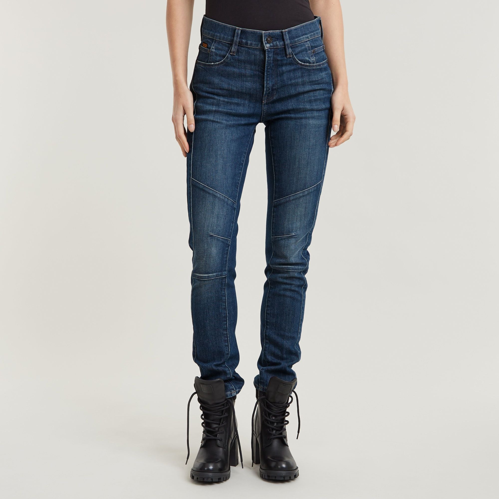 G-Star Raw - Ace 2.0 Biker Slim Straight Jean - Worn In Blizzard