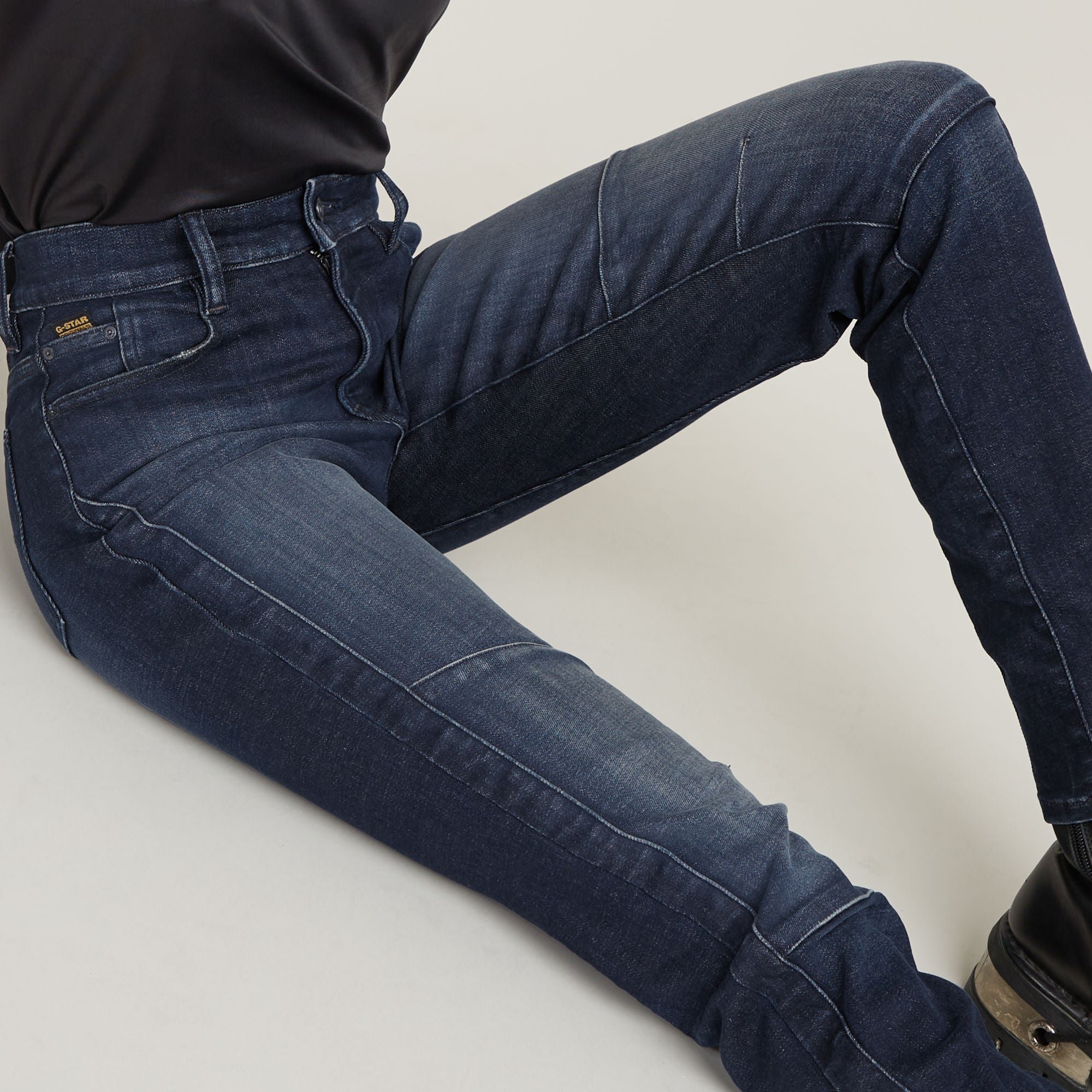 G-Star Raw - Ace 2.0 Biker Slim Straight Jean - Worn In Aurora