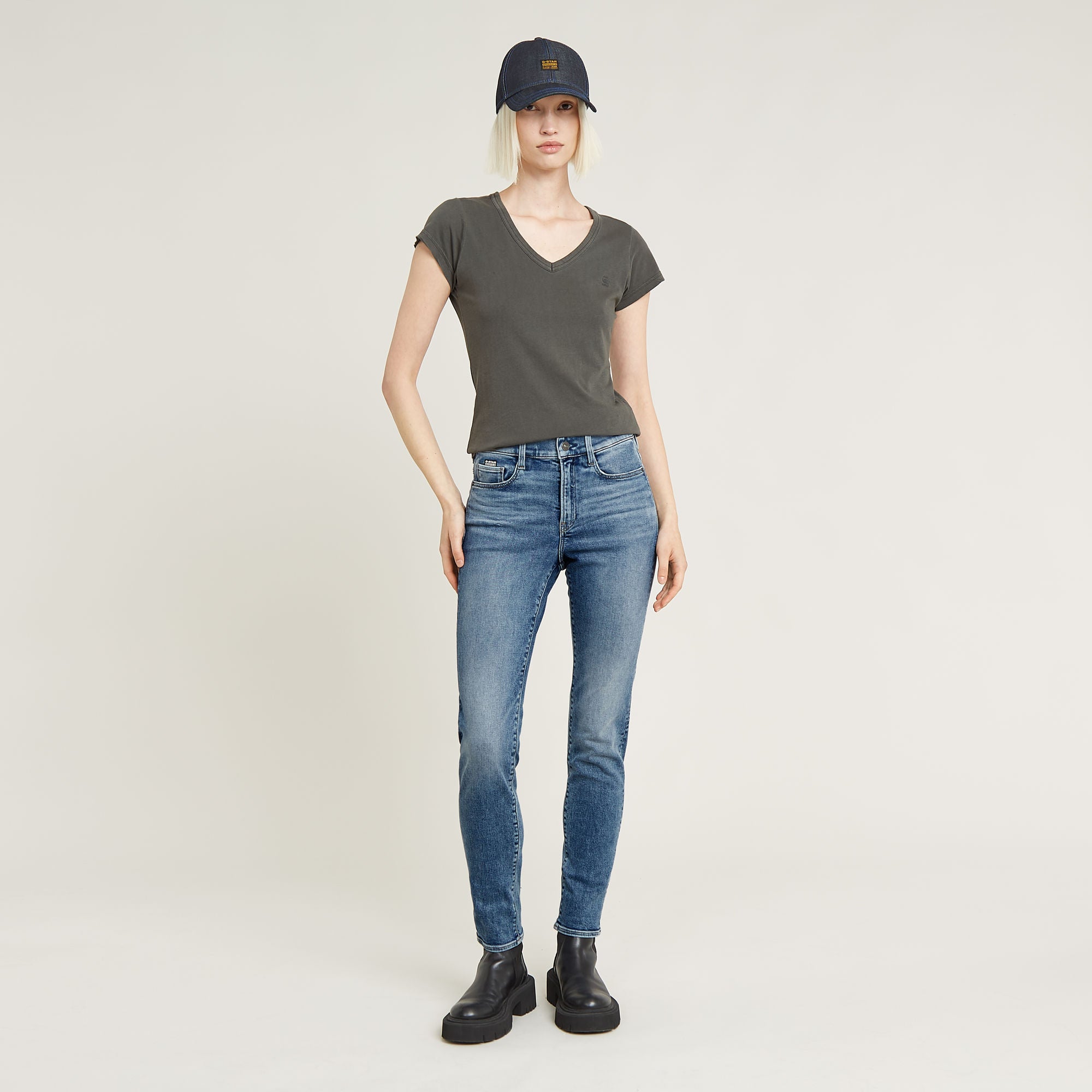 G-Star Raw - Ace 2.0 Slim Straight Jean - Sun Faded Ice Nuclei