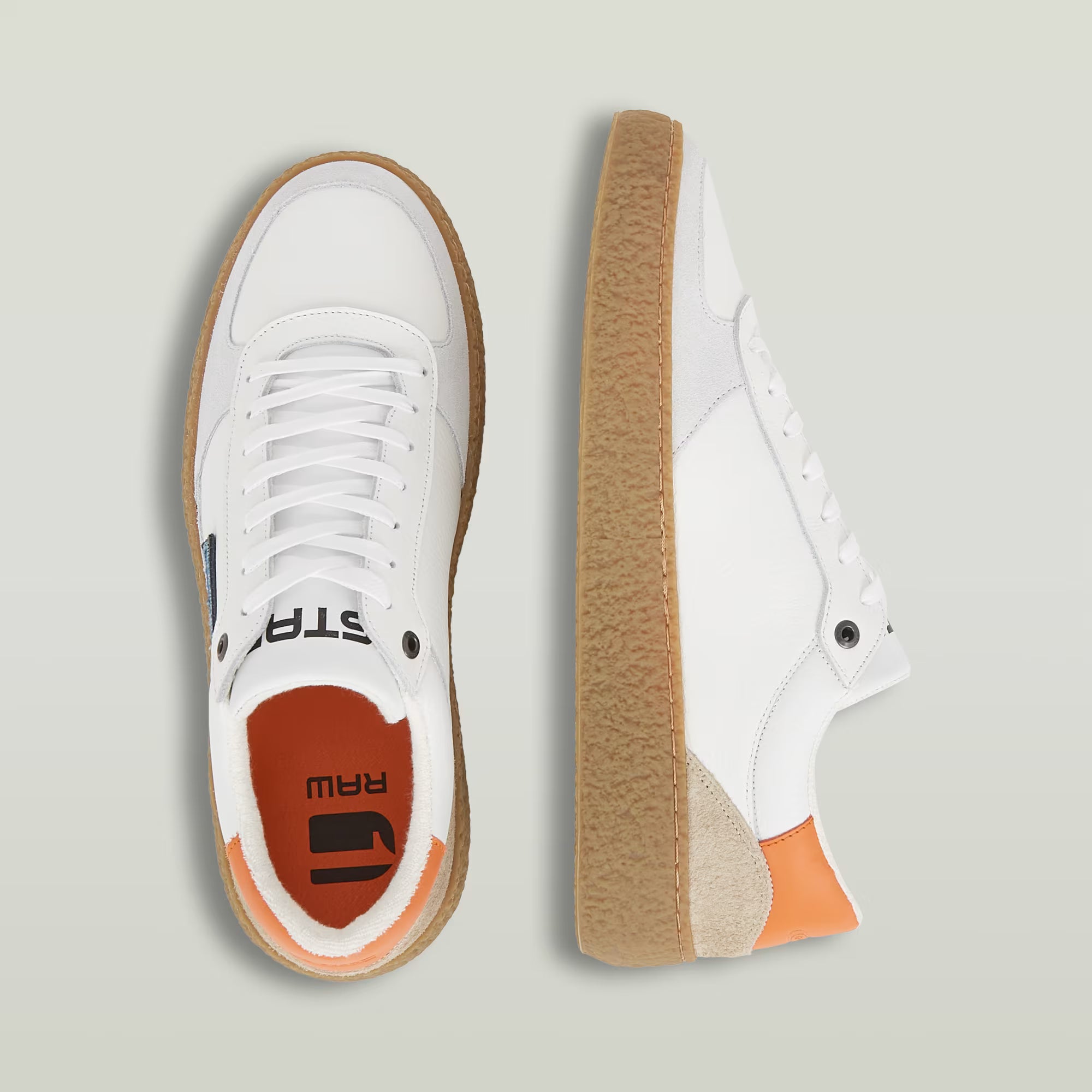G-Star Raw - Augur BSC Sneaker - Offwhite/Orange