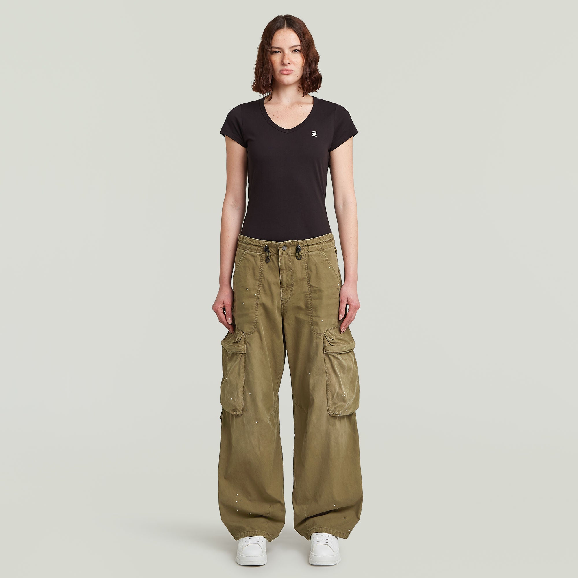 G-Star Raw - Balloon Cargo Pant - Vintage Dust Antic Green GD