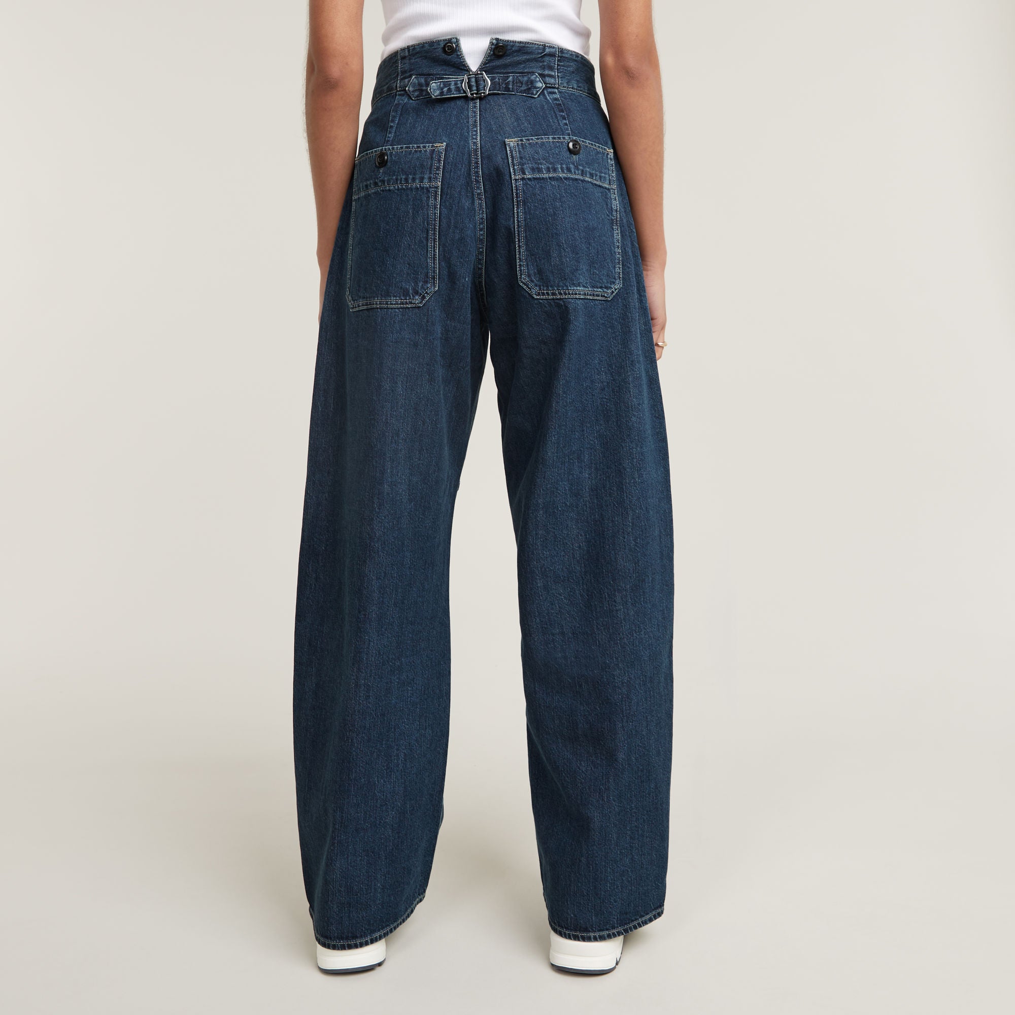 G-Star Raw - Barrel Utility High Loose Jean - Worn In Sentry Blue