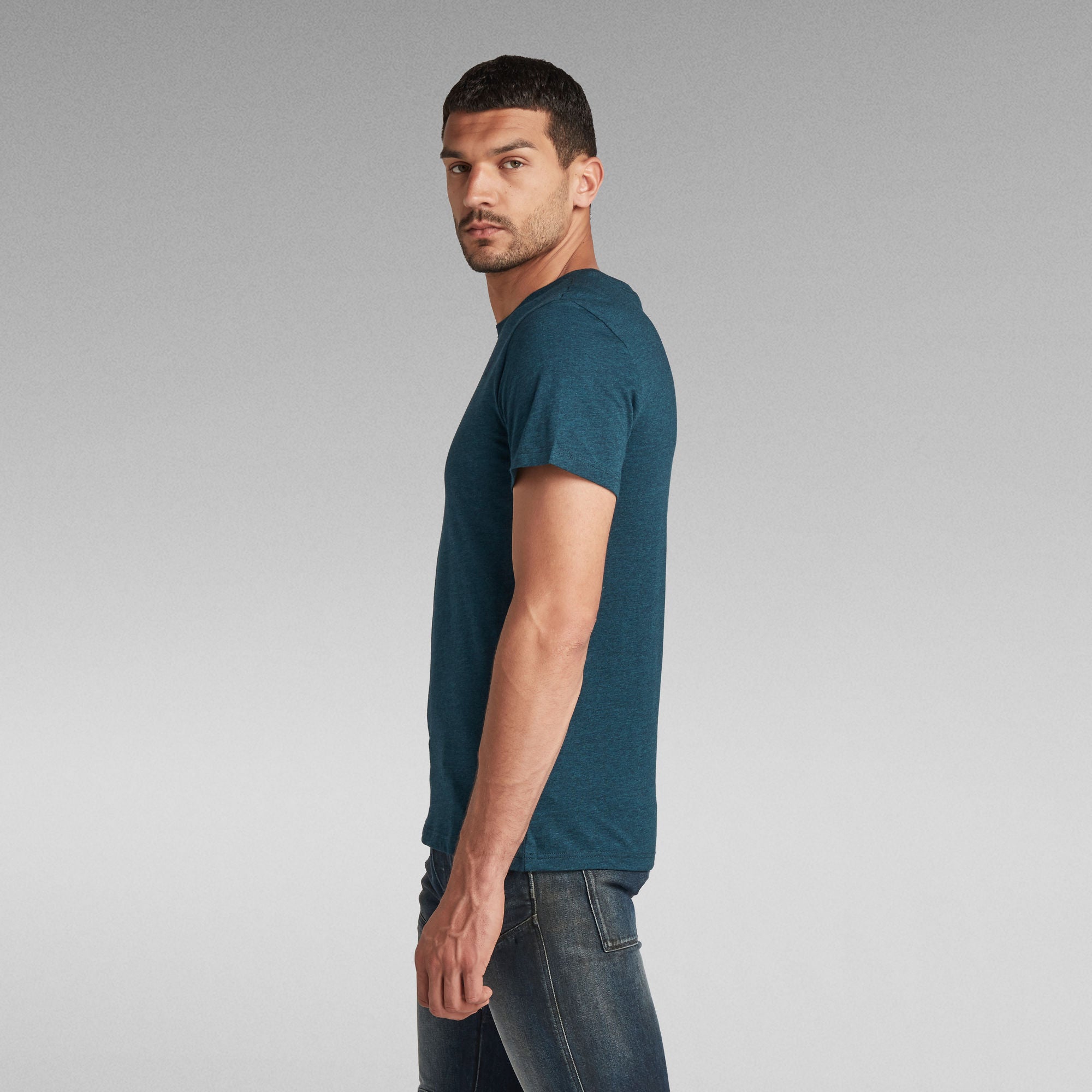 G-Star Raw - Base-S R Tee - Legion Blue Heather