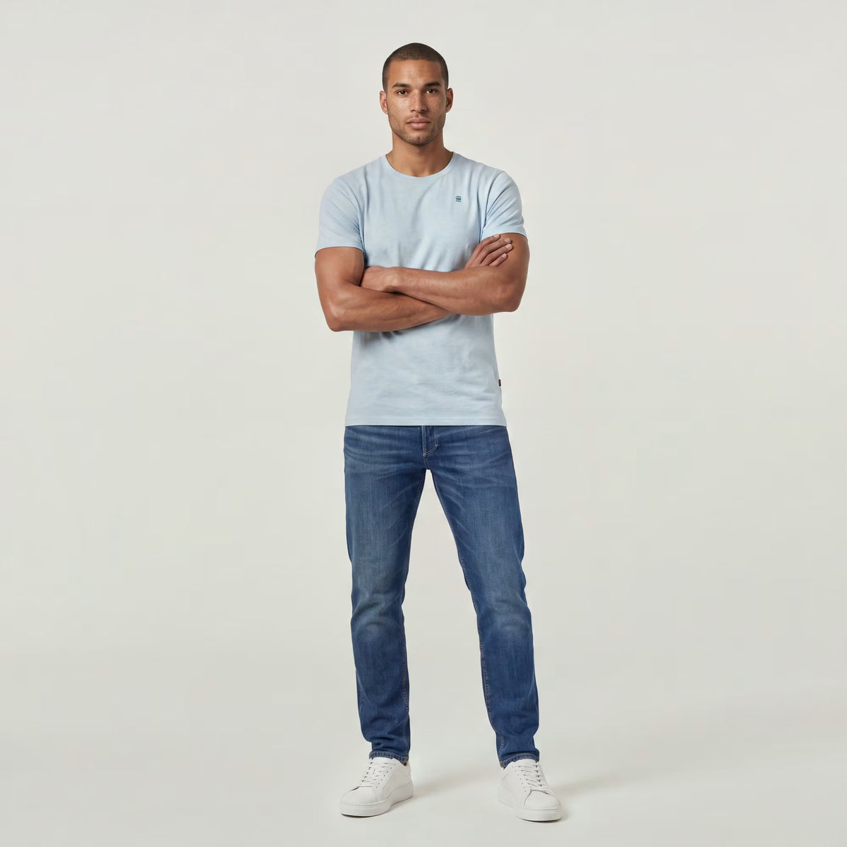 G-Star Raw - Base-S R Tee - Light Wave Heather