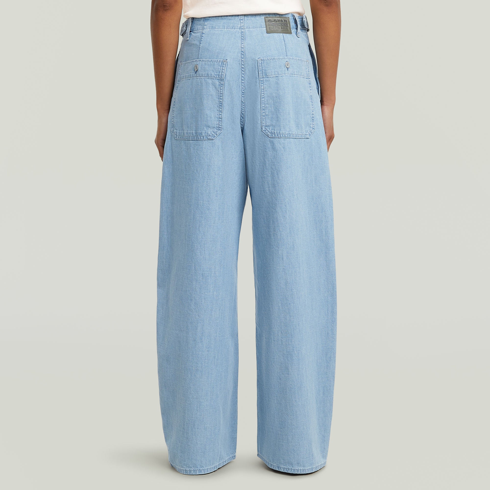 G-Star Raw - Belted Cargo Loose 2.0 Jean - Faded Breeze