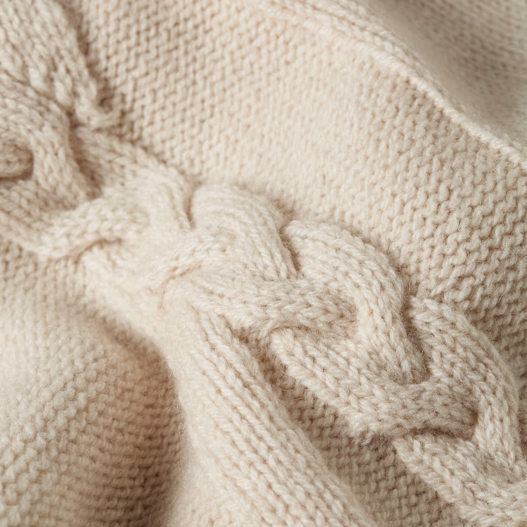 G-Star Raw - Big Cable Knit Pullover - Dark Talc
