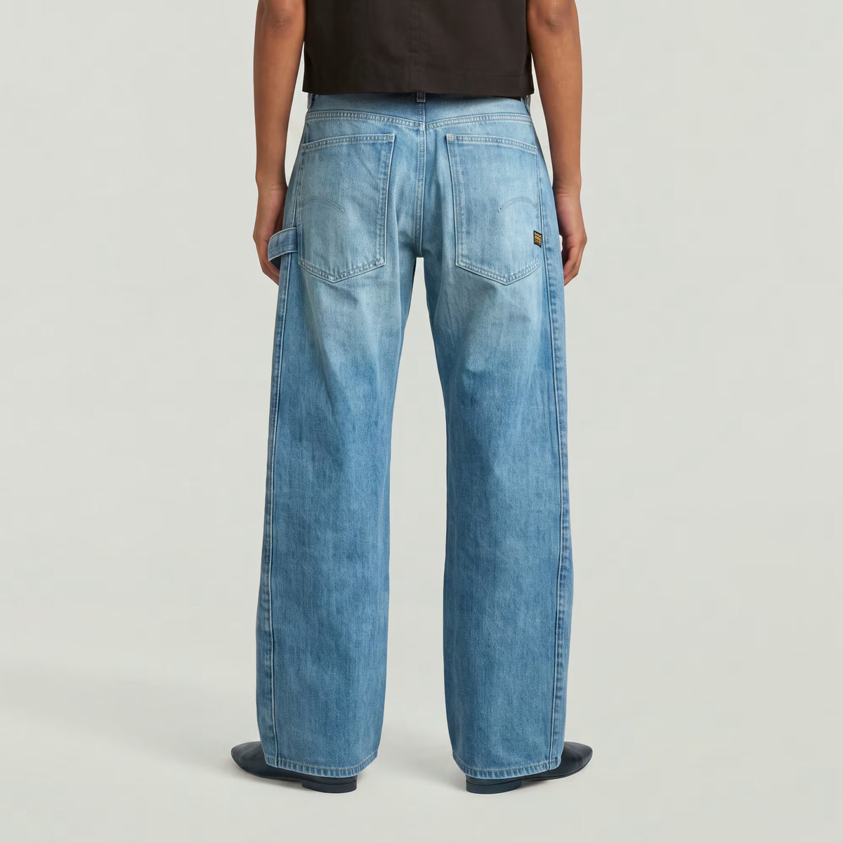 G-Star Raw - Bowey 3D Extreme Carpenter Loose Jean - Antique Faded Moonlit Ocean