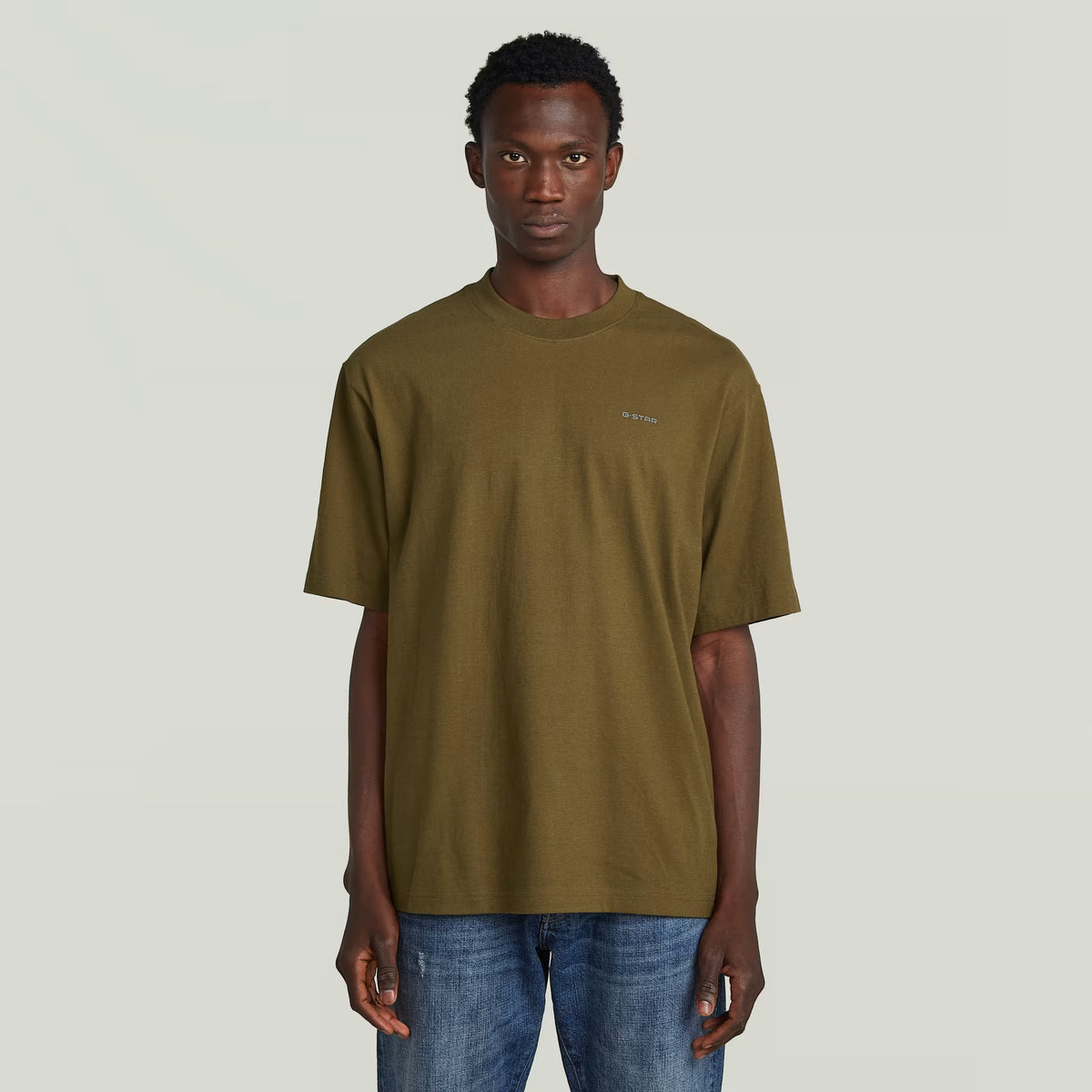 G-Star Raw - Boxy Base R Tee - Desert Palm