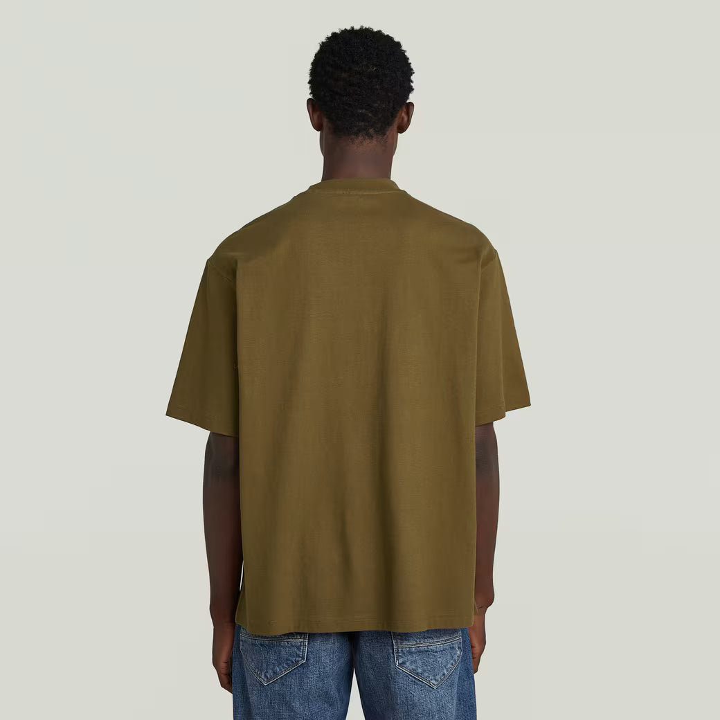 G-Star Raw - Boxy Base R Tee - Desert Palm